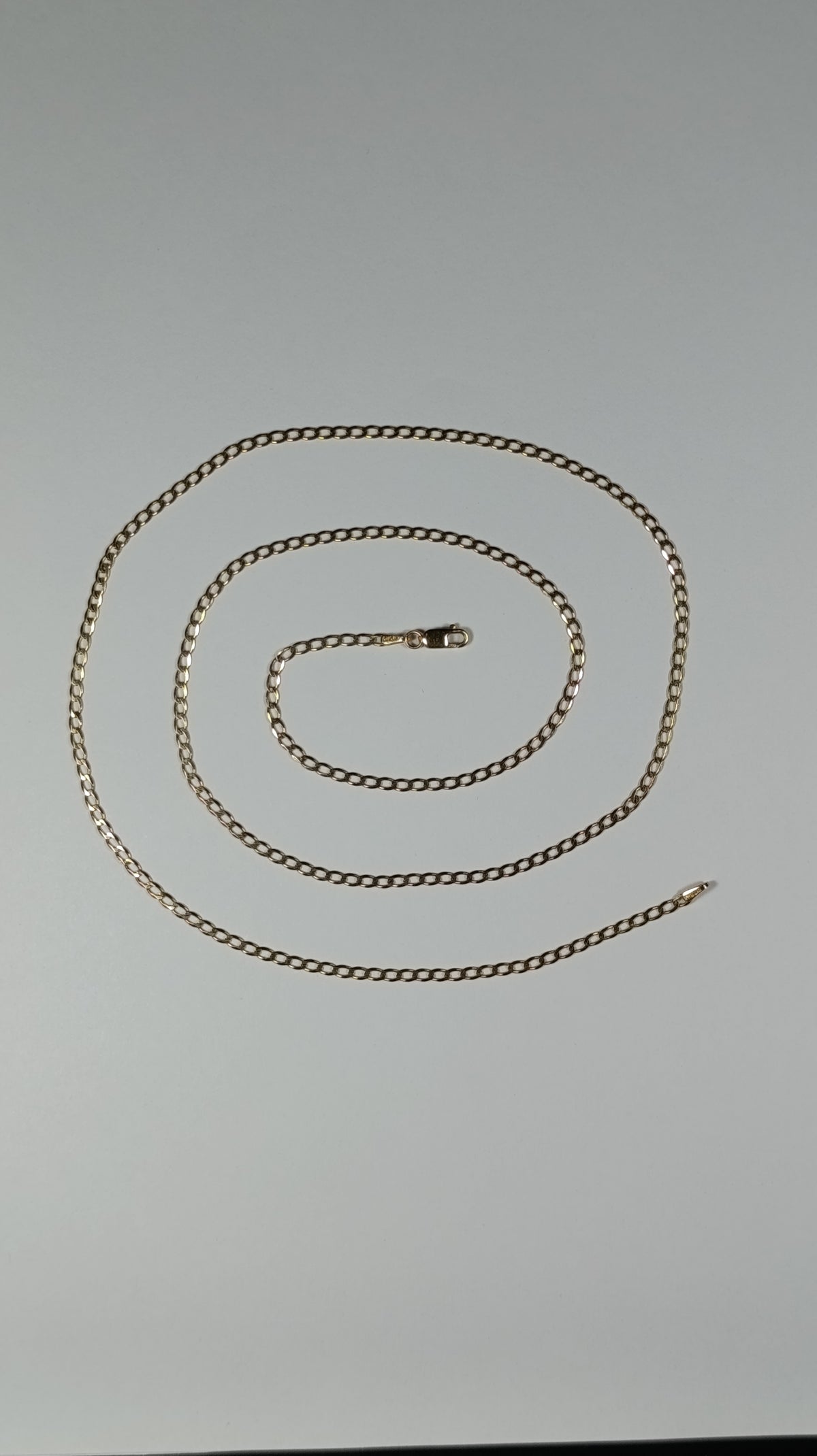 Cadena Oro Martillada 60x0.3 cm 2610 Cad 922