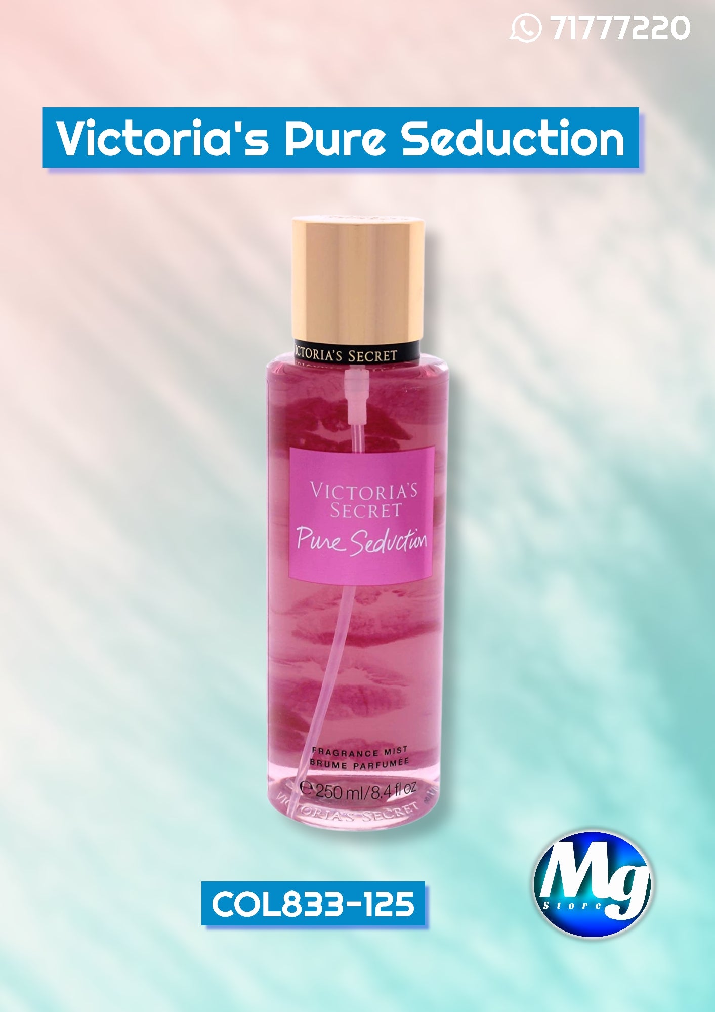 Agua Espray Victoria's Pure Seduction Agu 833