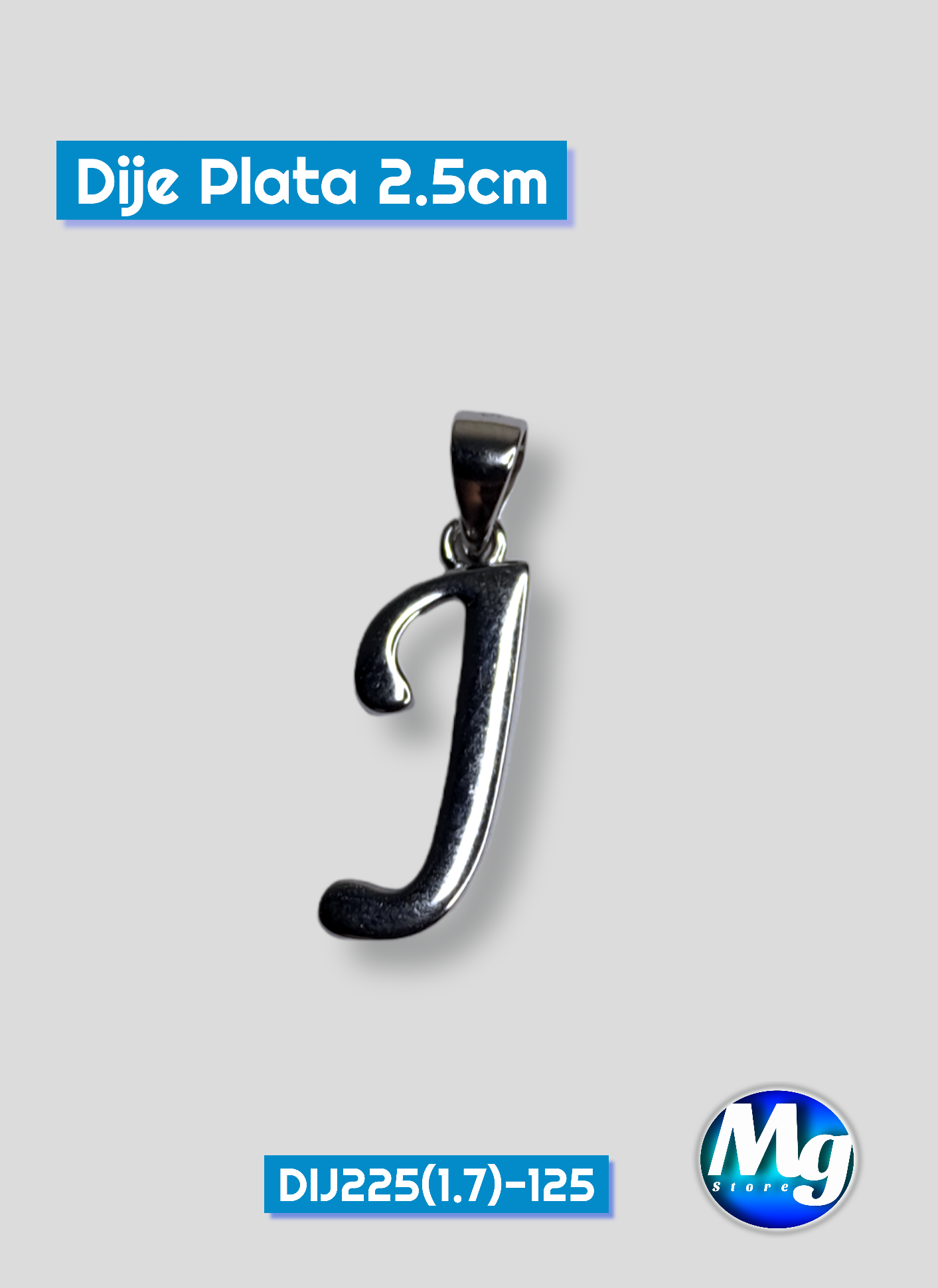 Dije Plata 2.5cm