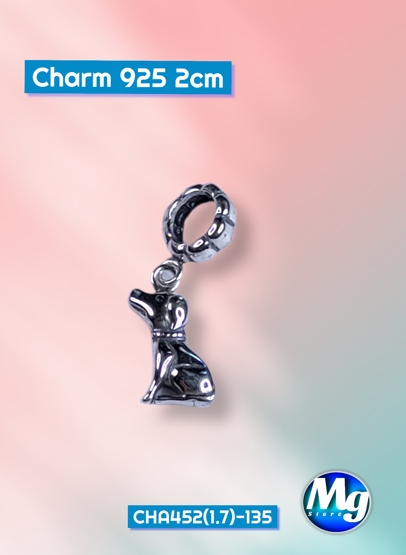 Charm 925 2cm