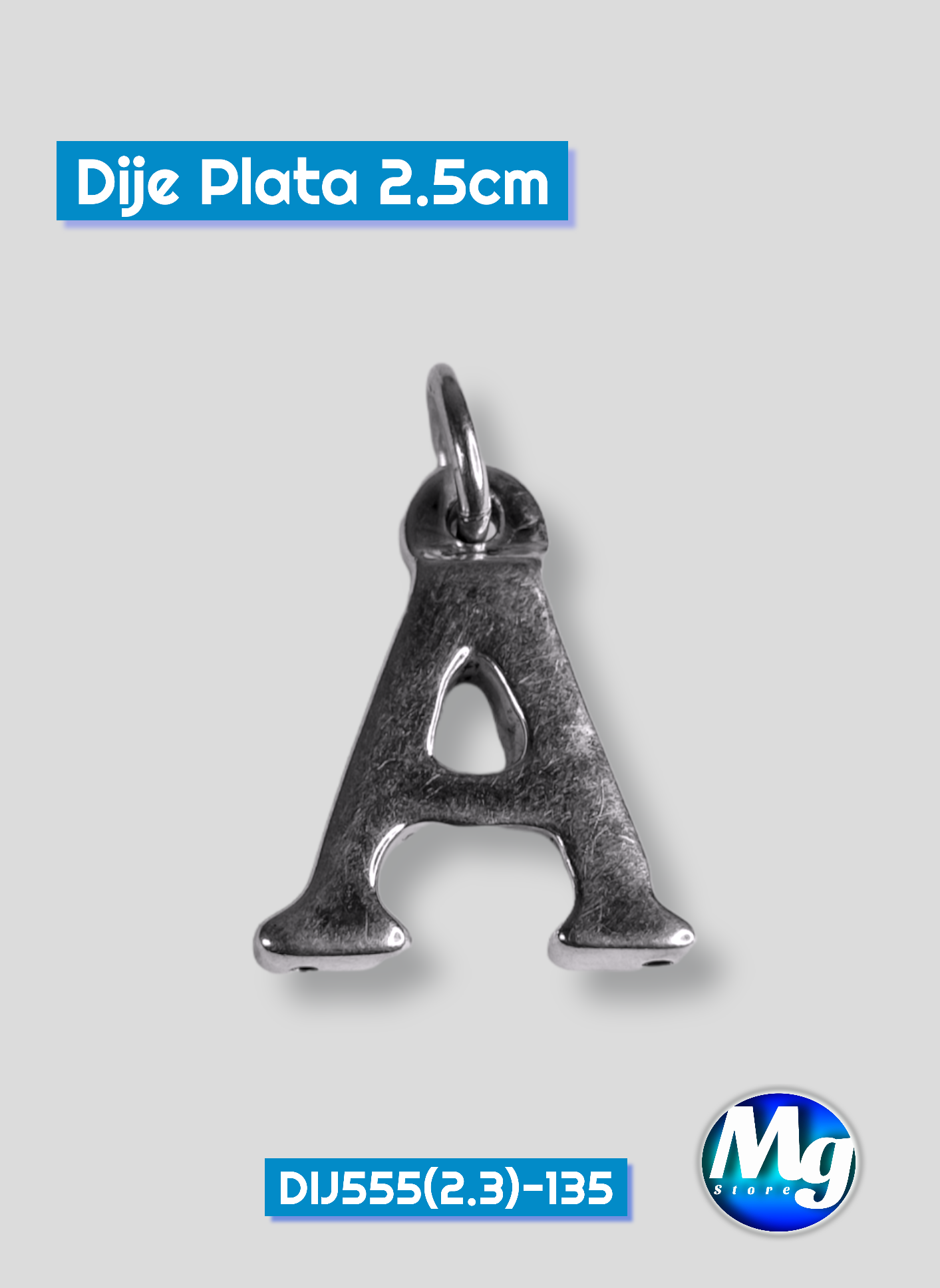 Dije Plata 2.5cm