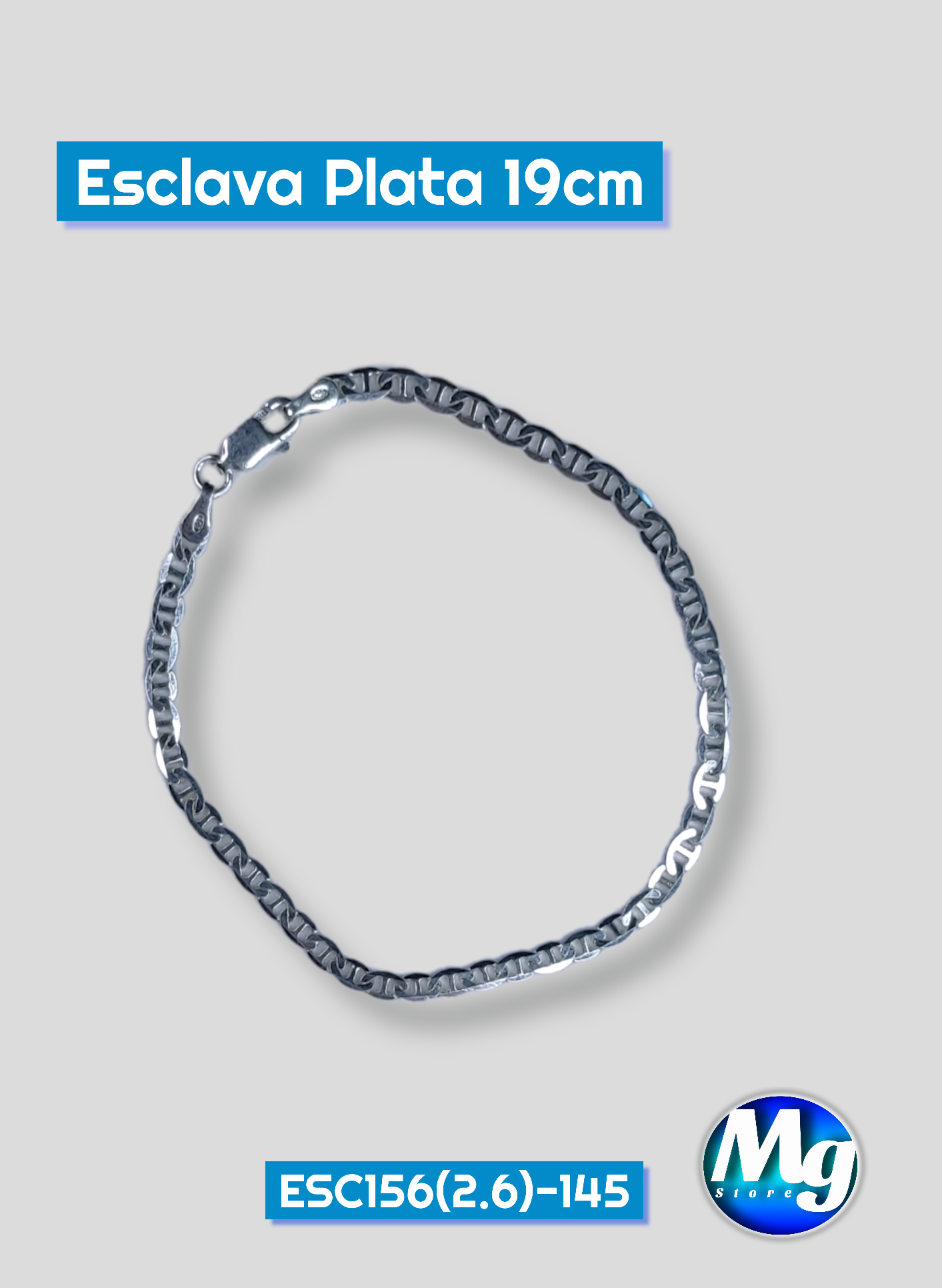 Esclava Plata 19cm