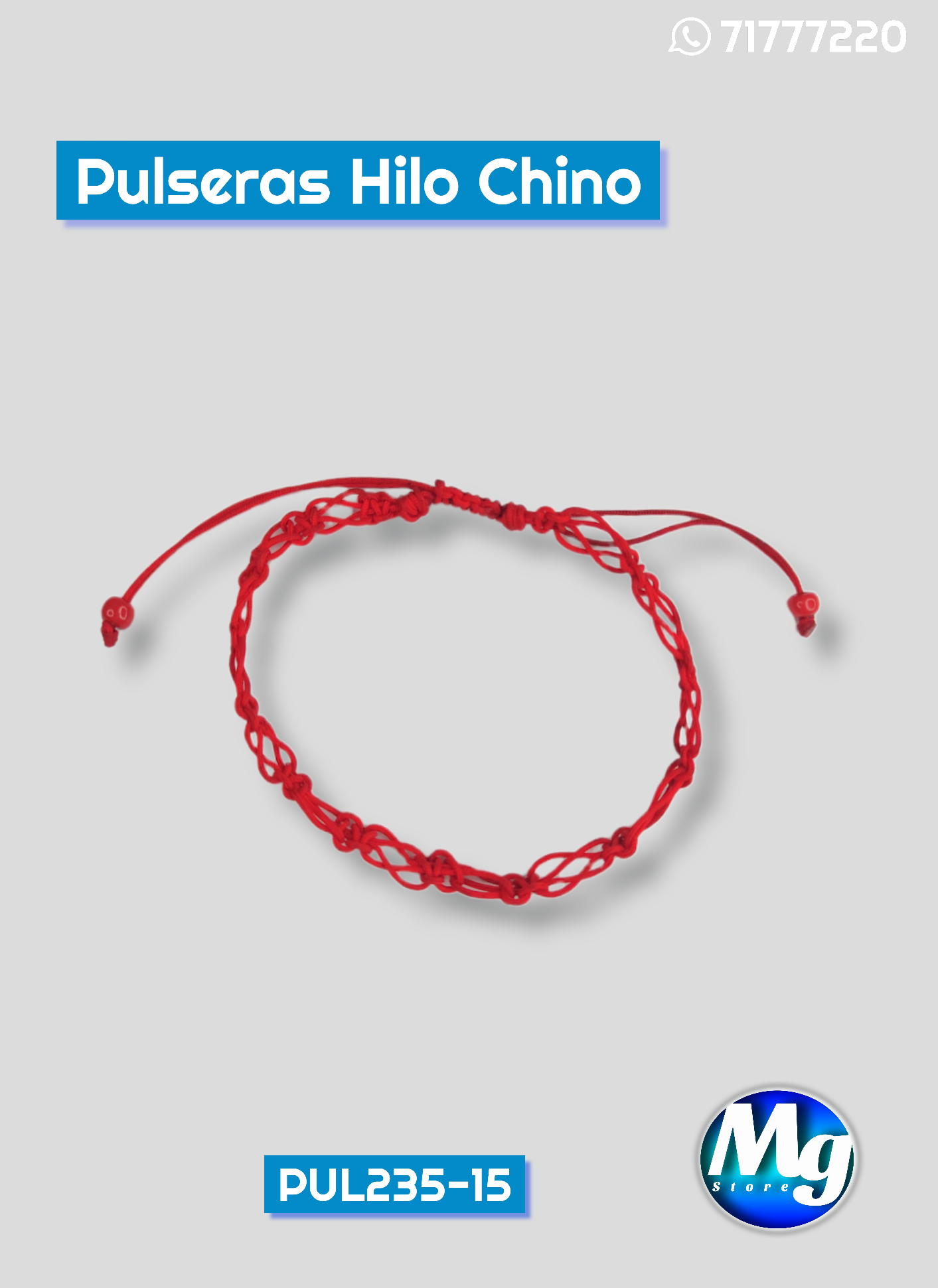 Pulseras Hilo Chino
