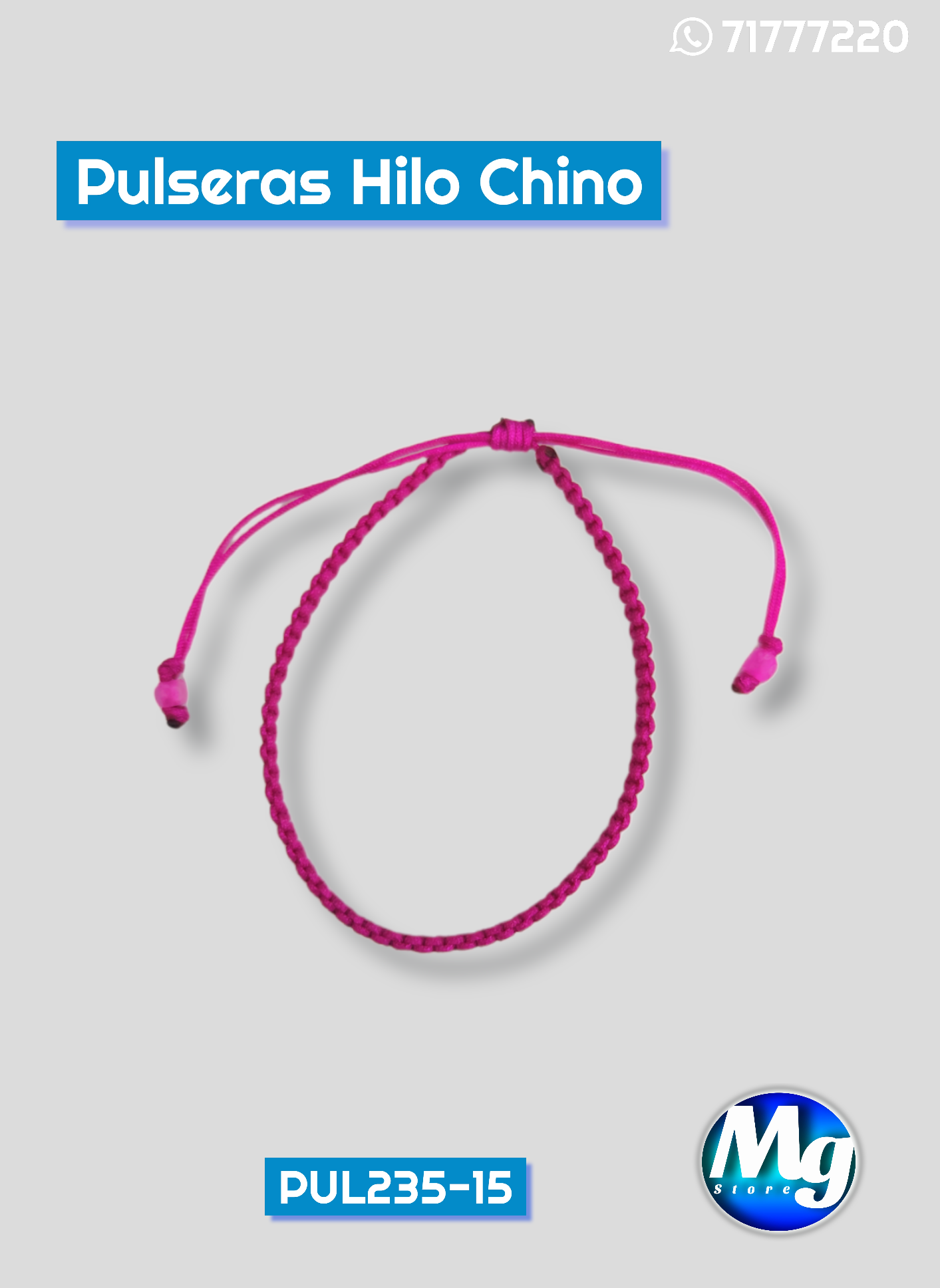 Pulseras Hilo Chino