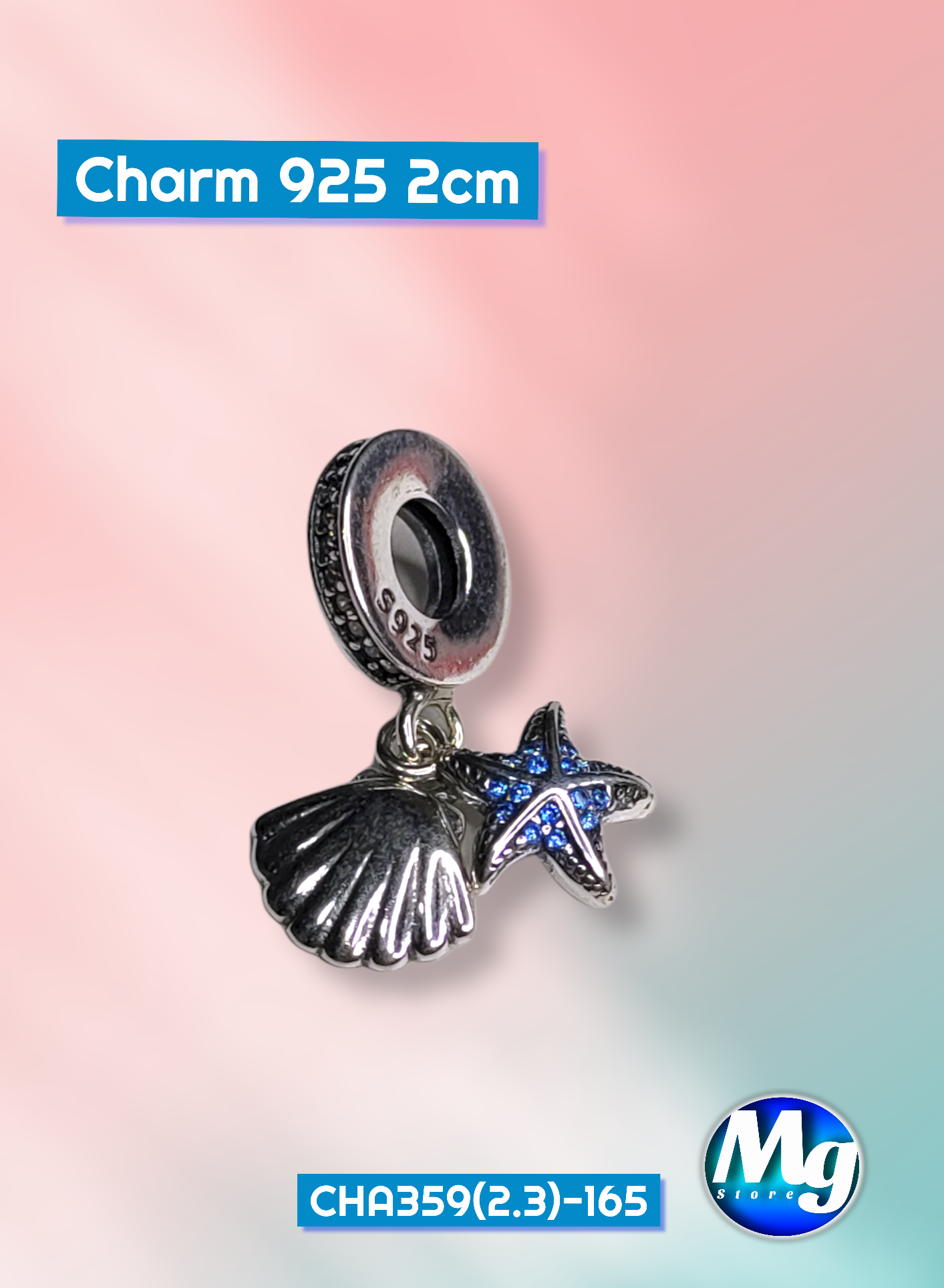 Charm 925 2cm