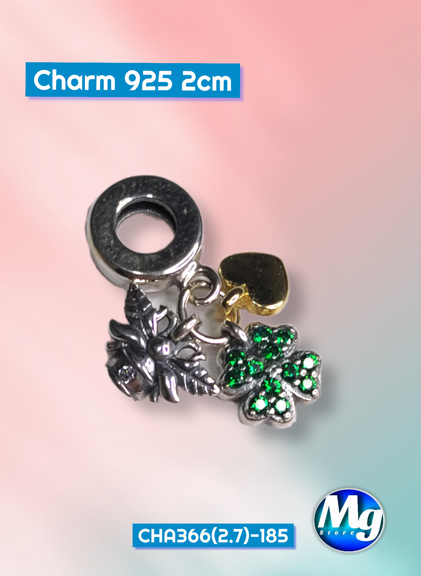 Charm 925 2cm