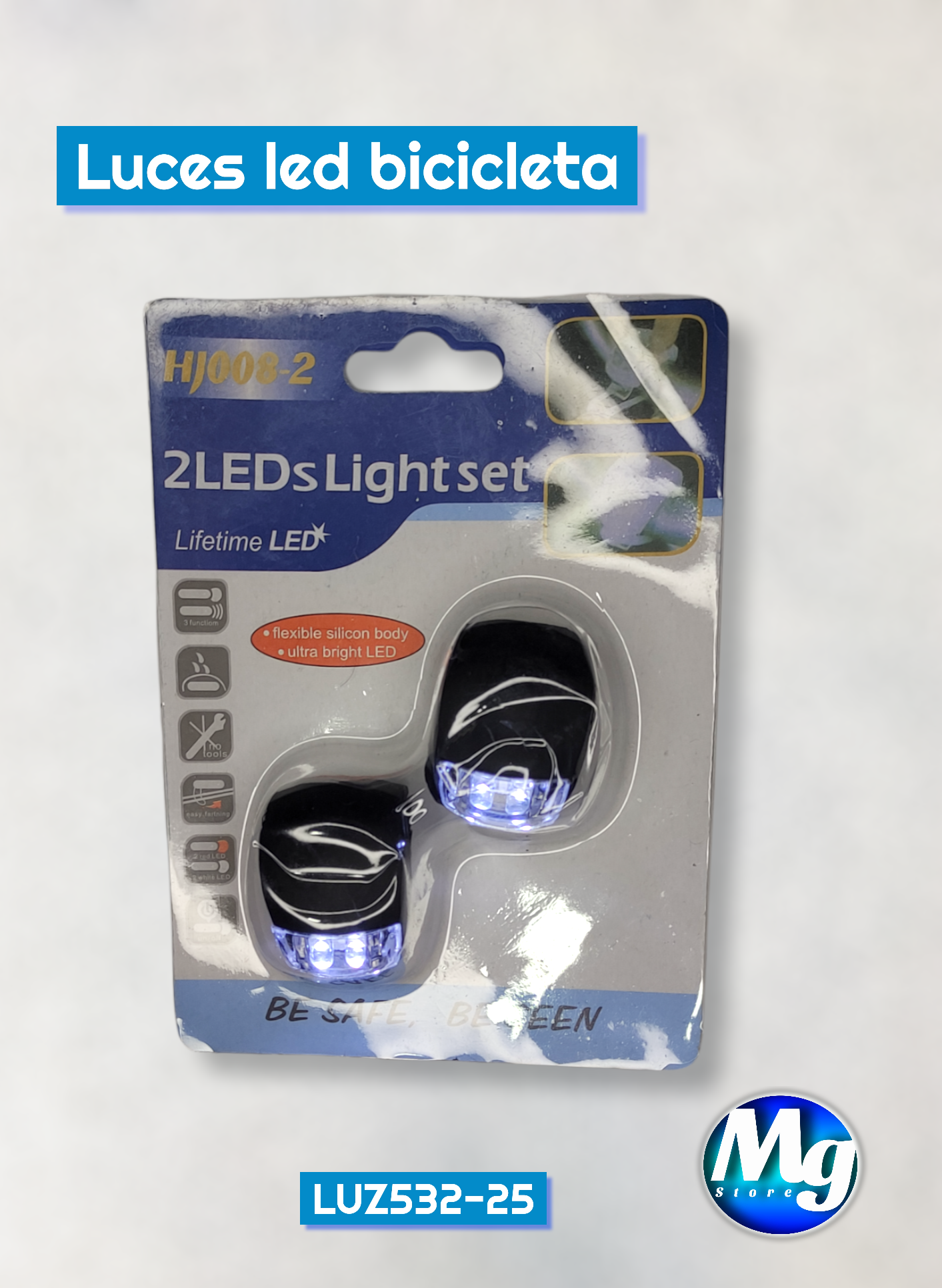 Luces led bicicleta