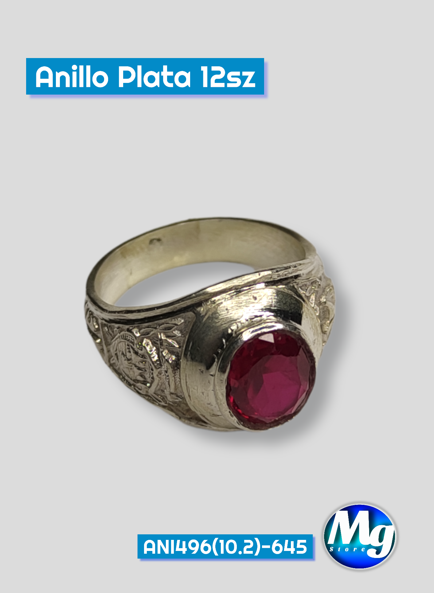Anillo Plata 12sz
