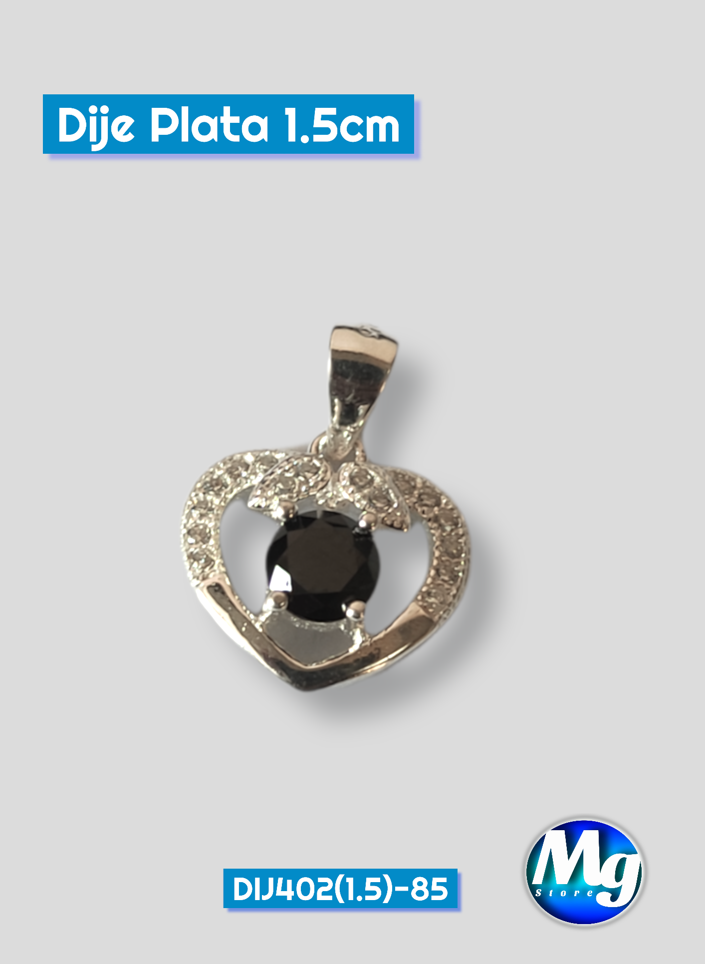 Dije Plata 1.5cm