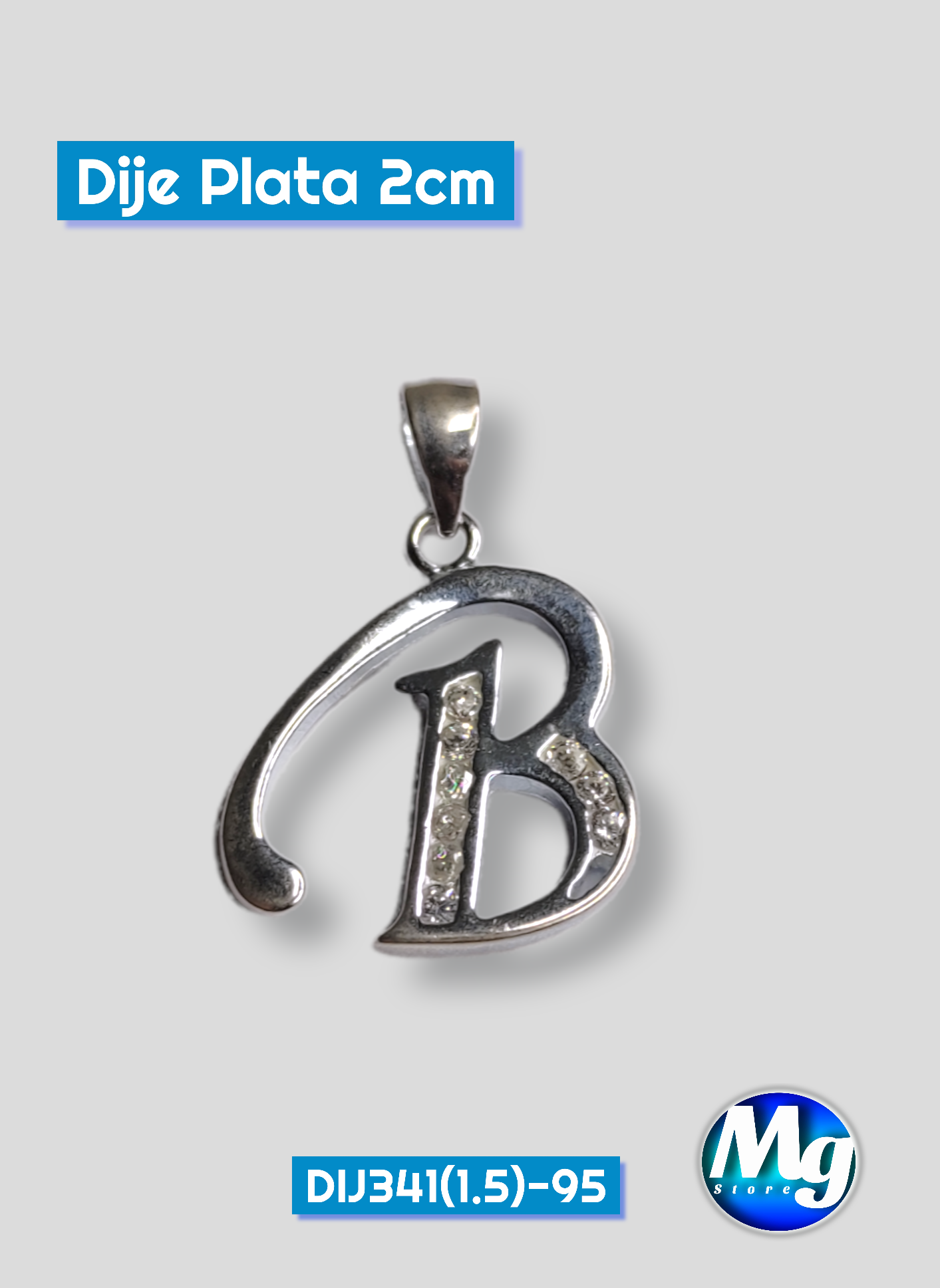 Dije Plata 2cm