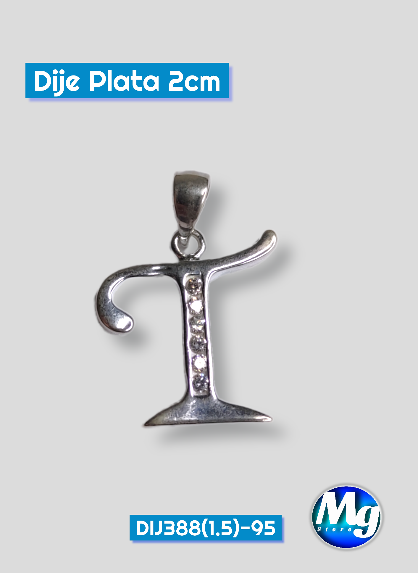 Dije Plata 2cm