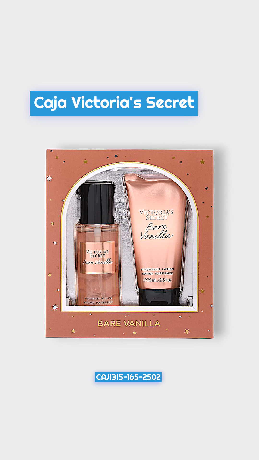 Caja Bare Vainilla Victoria's Secret 75 ml 2502 Caj 1315