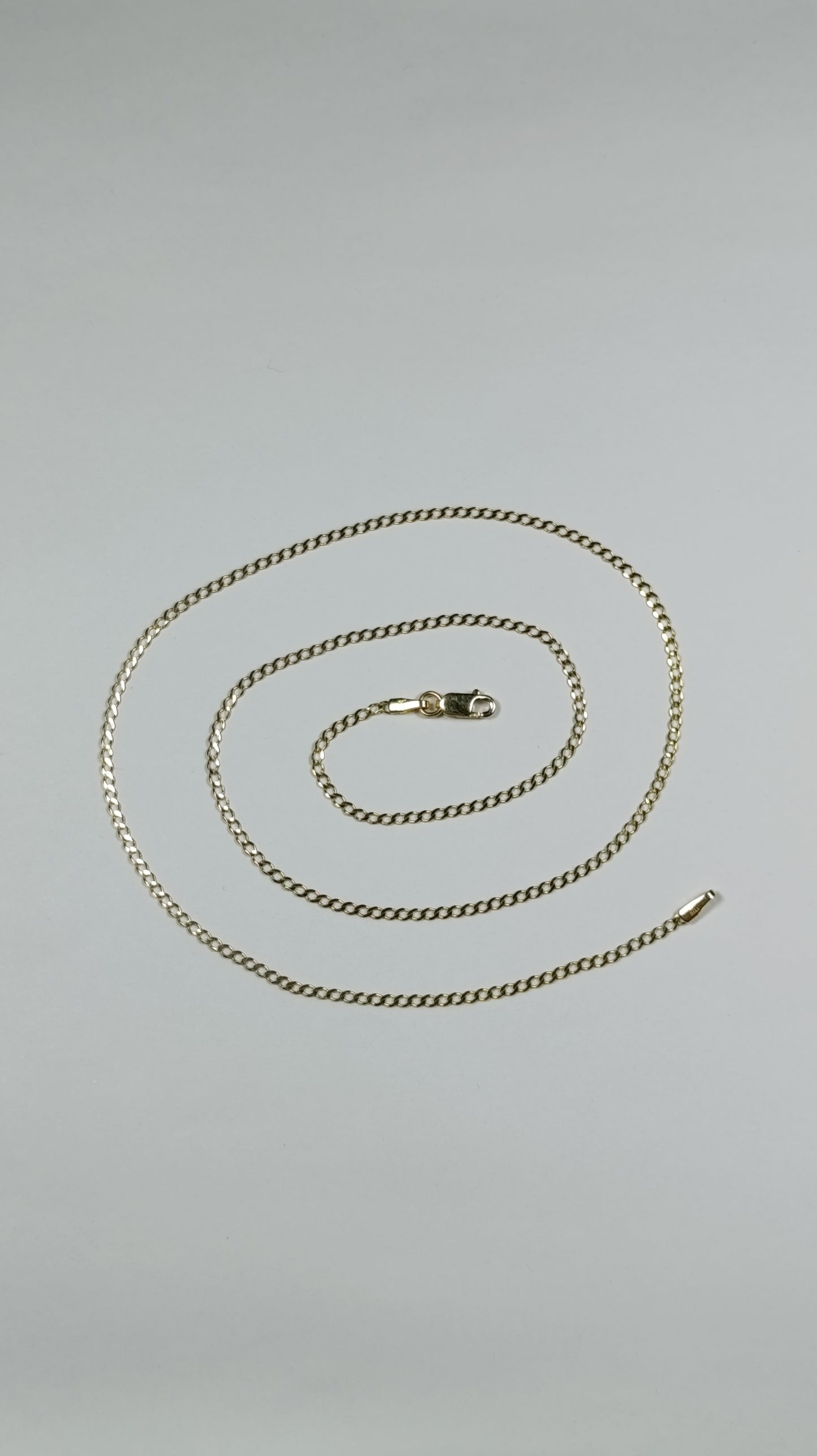 Cadena Oro Martillada 2501 Cad 904