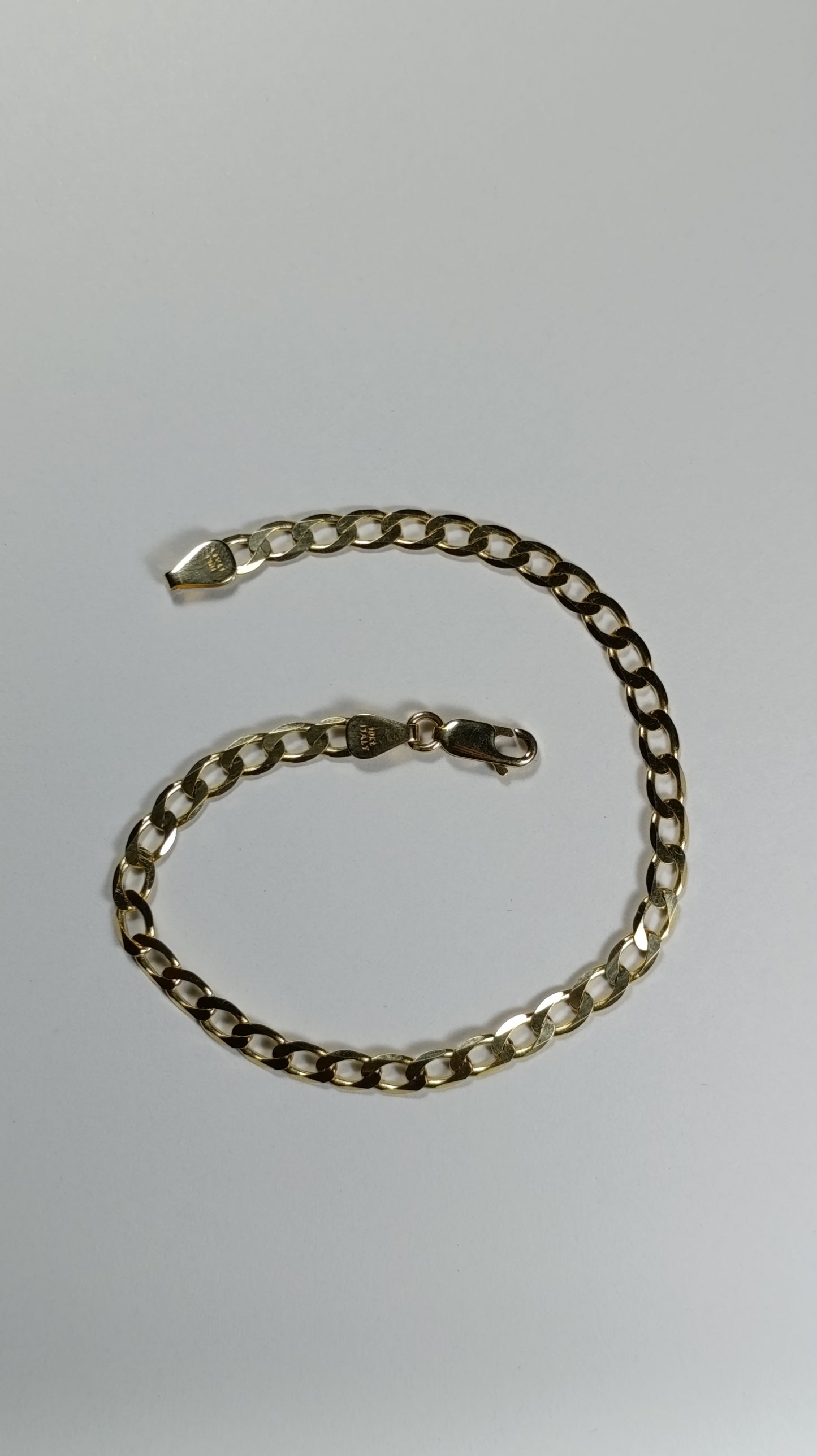 Esclava Oro Martillada 21x0.5 cm 2507 Esc 1026