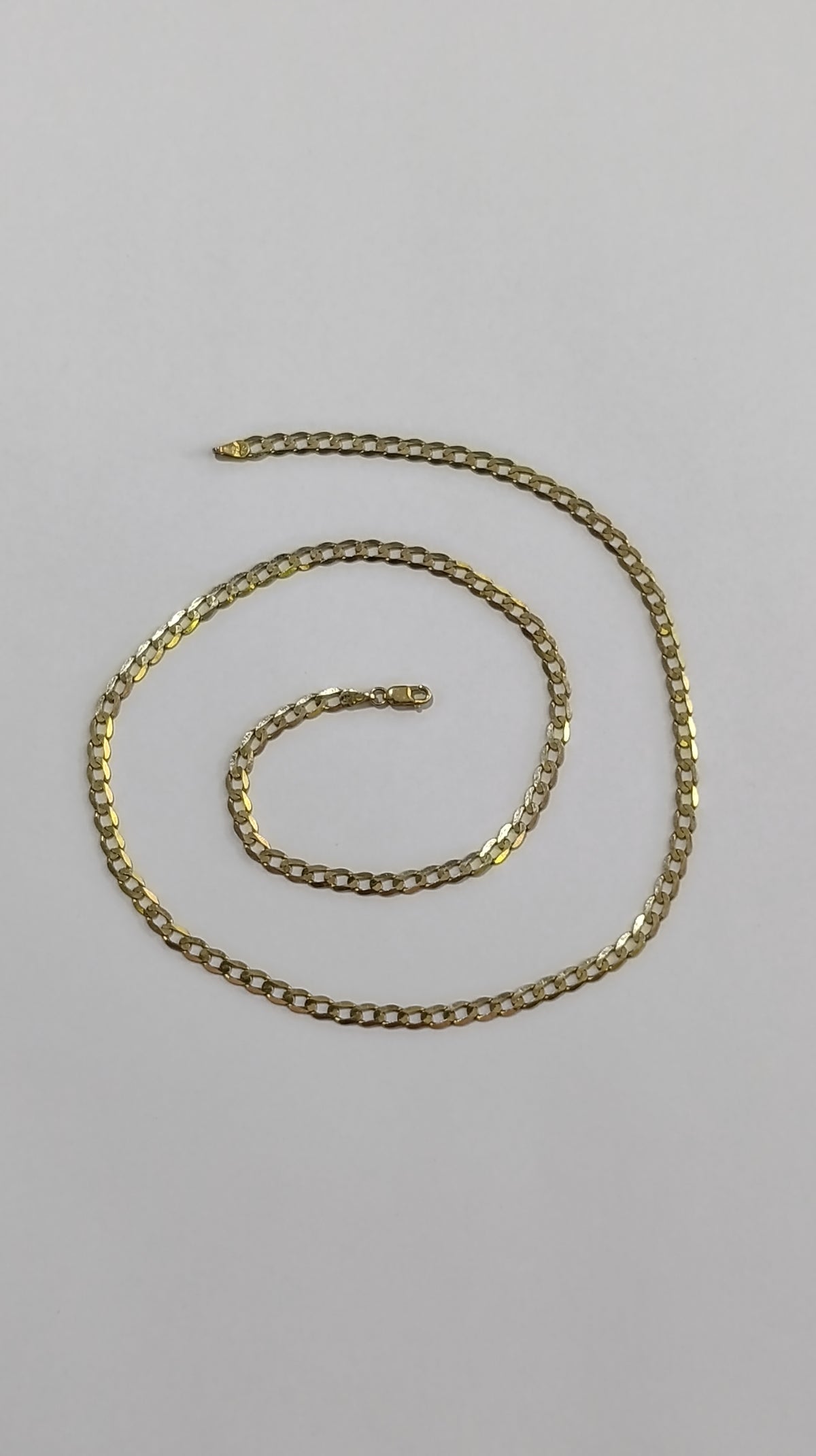 Cadena Oro Martillada 2609 Cad 1042