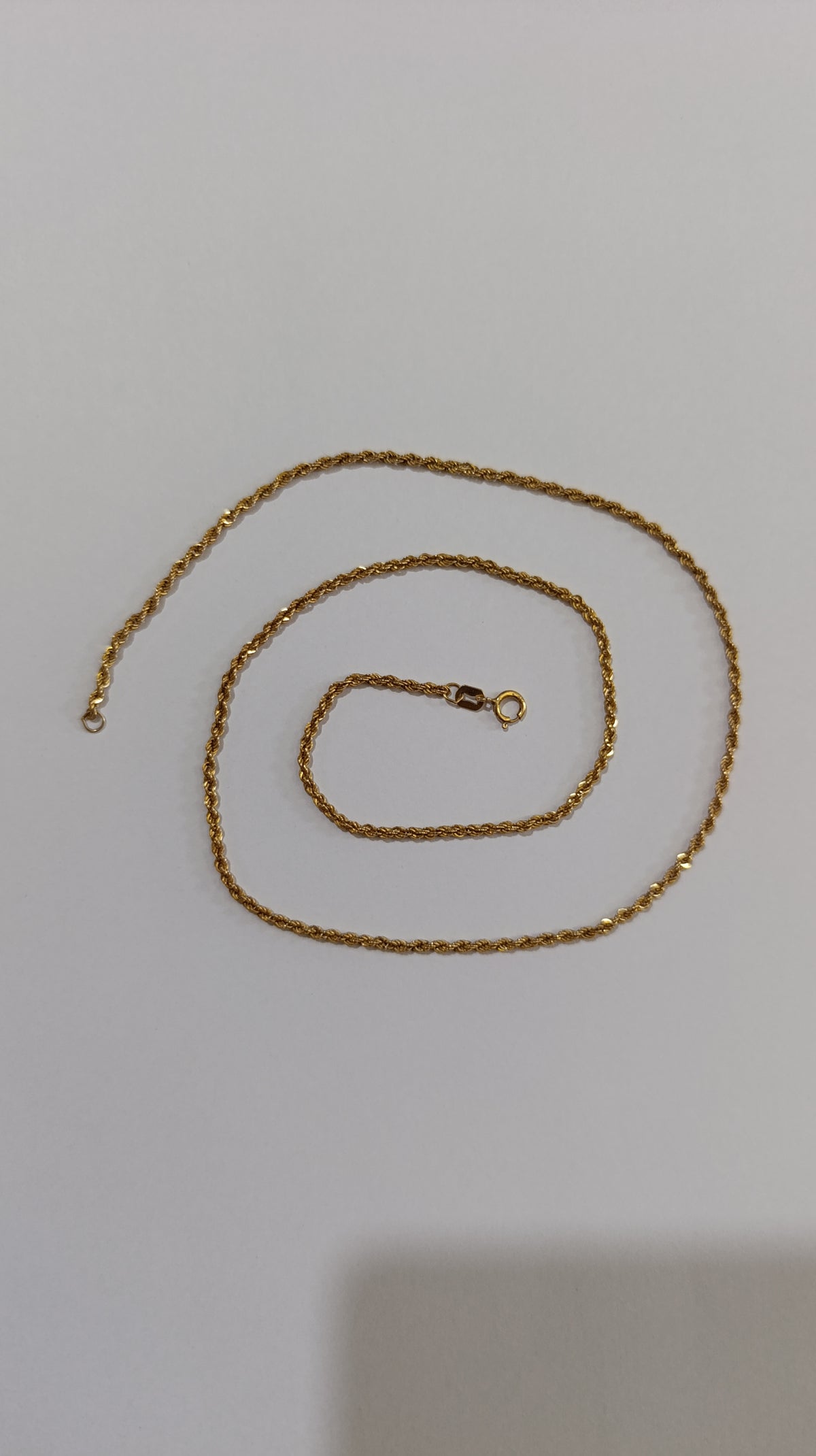 Cadena Oro Cordon Chino 2609 Cad 905