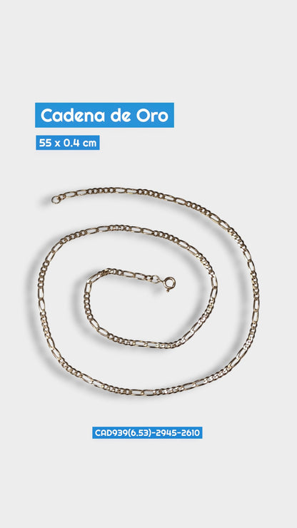 Cadena Oro Cartier 55x0.4 cm 2610 Cad 939
