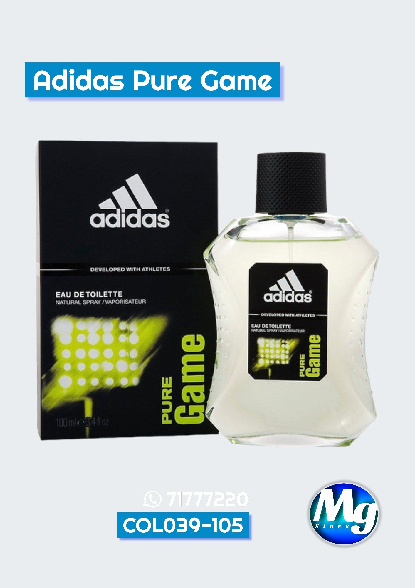 Perfume Adidas Pure Game 100ml Per 039