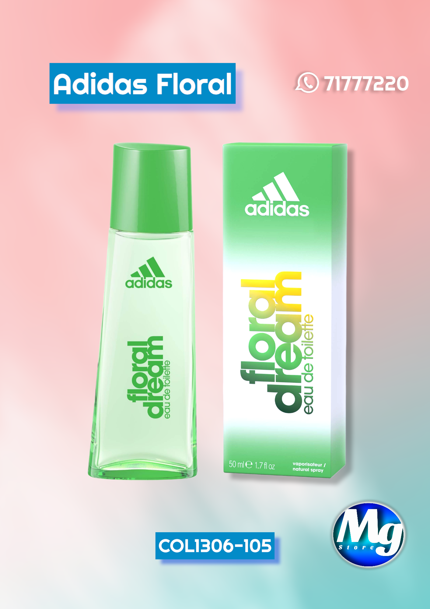 Perfume Adidas Floral Dream Woman 50ml Per 1306