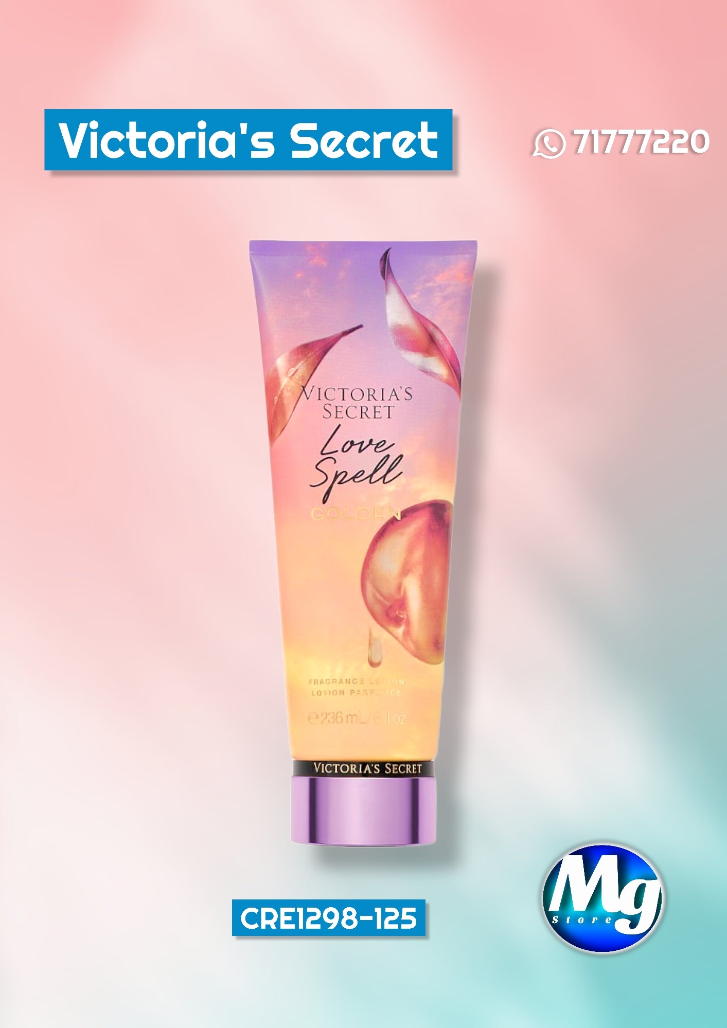 Crema Victoria's Love Spell Golden 236ml Cre 1298