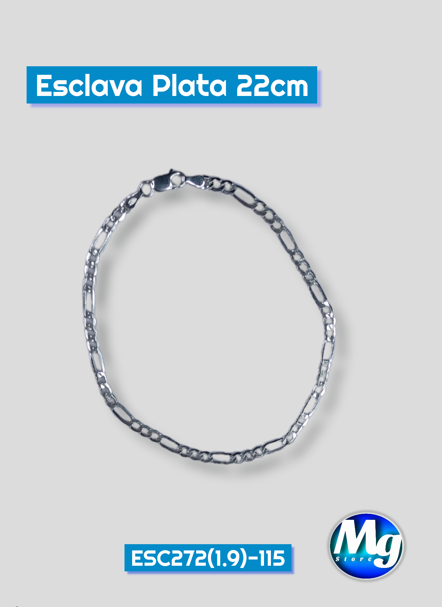 Esclava Plata 22cm