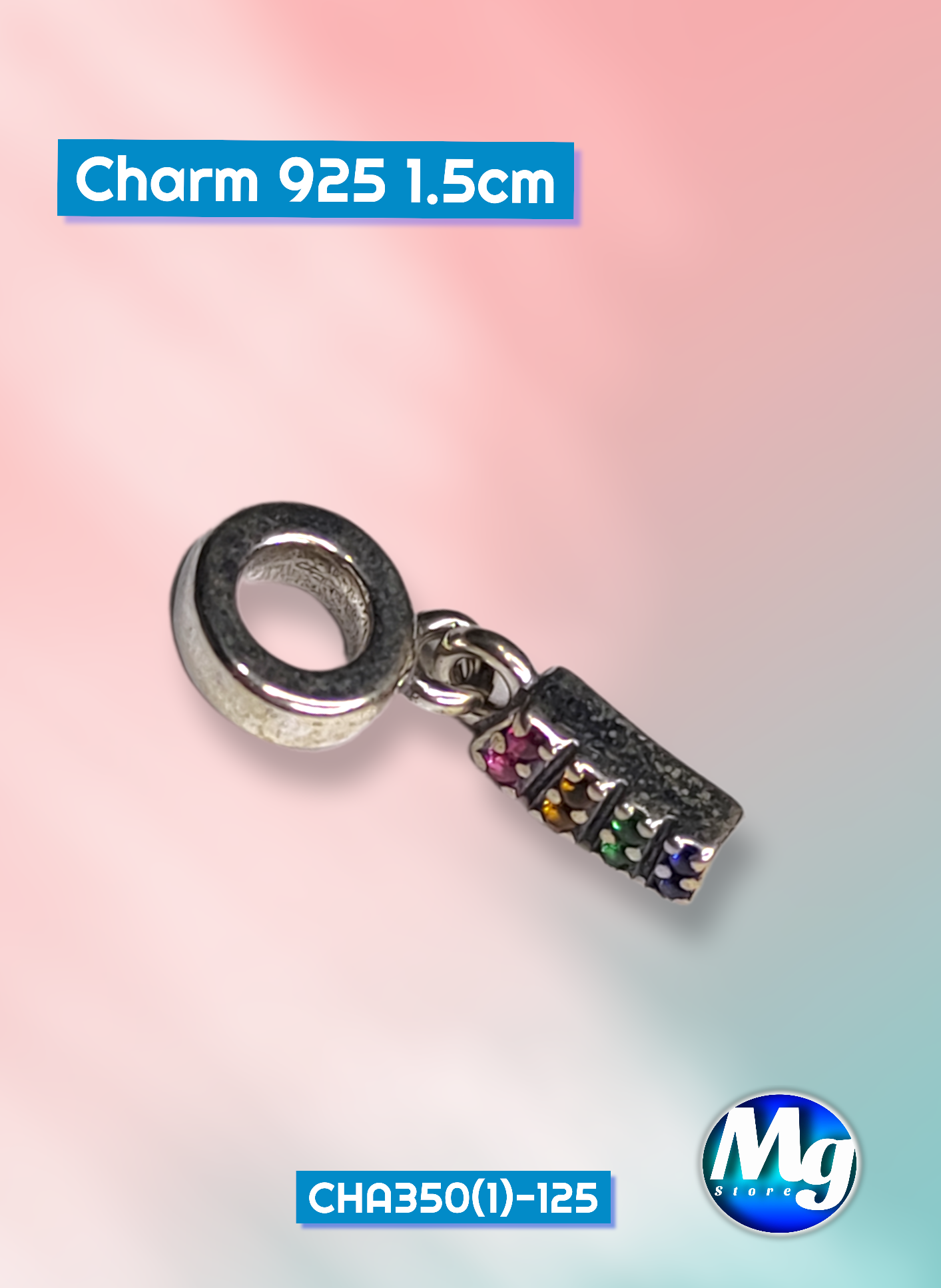 Charm 925 1.5cm