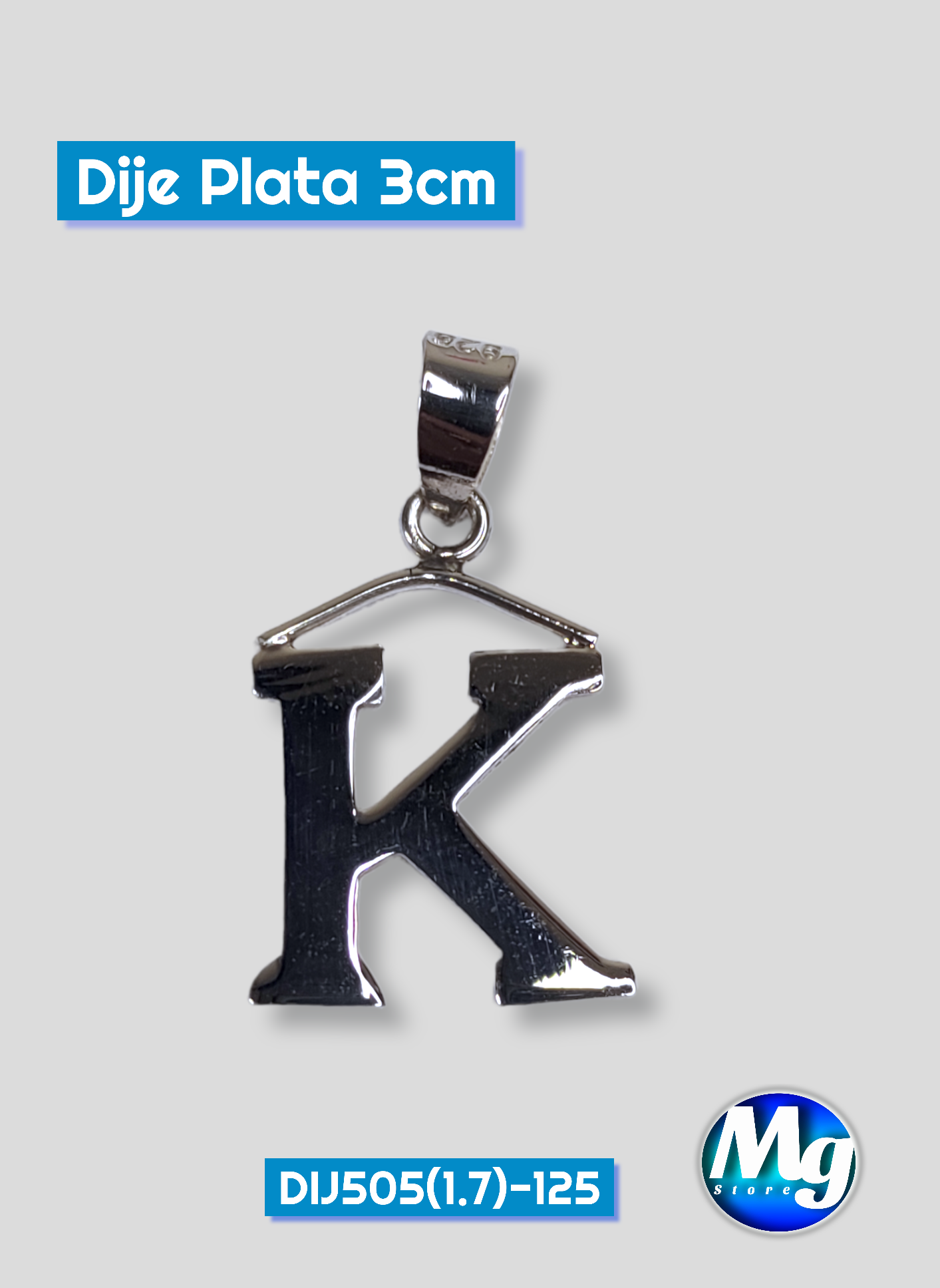 Dije Plata 3cm