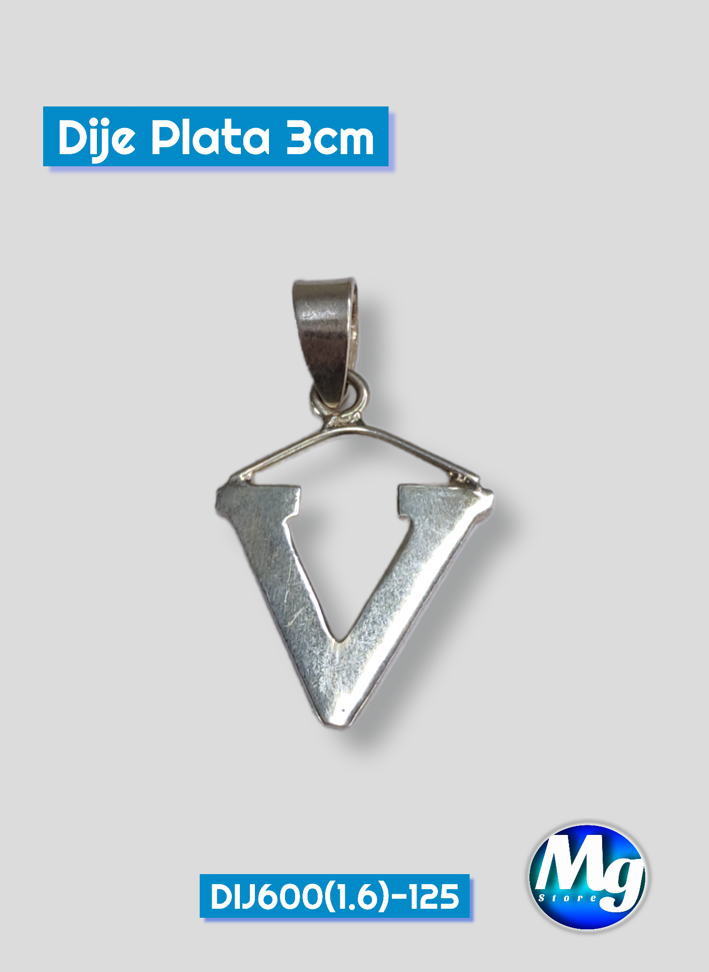 Dije Plata 3cm