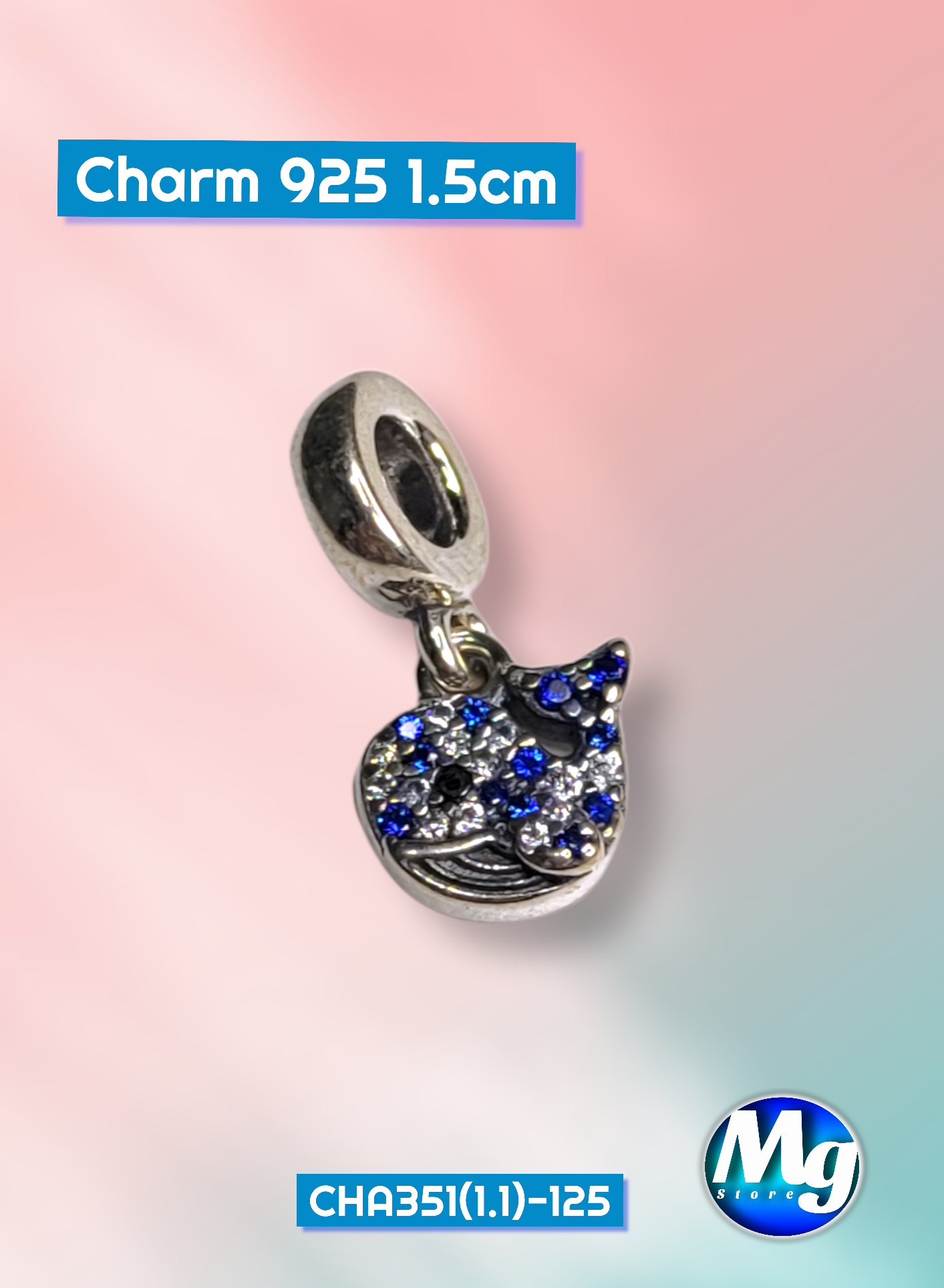 Charm 925 1.5cm