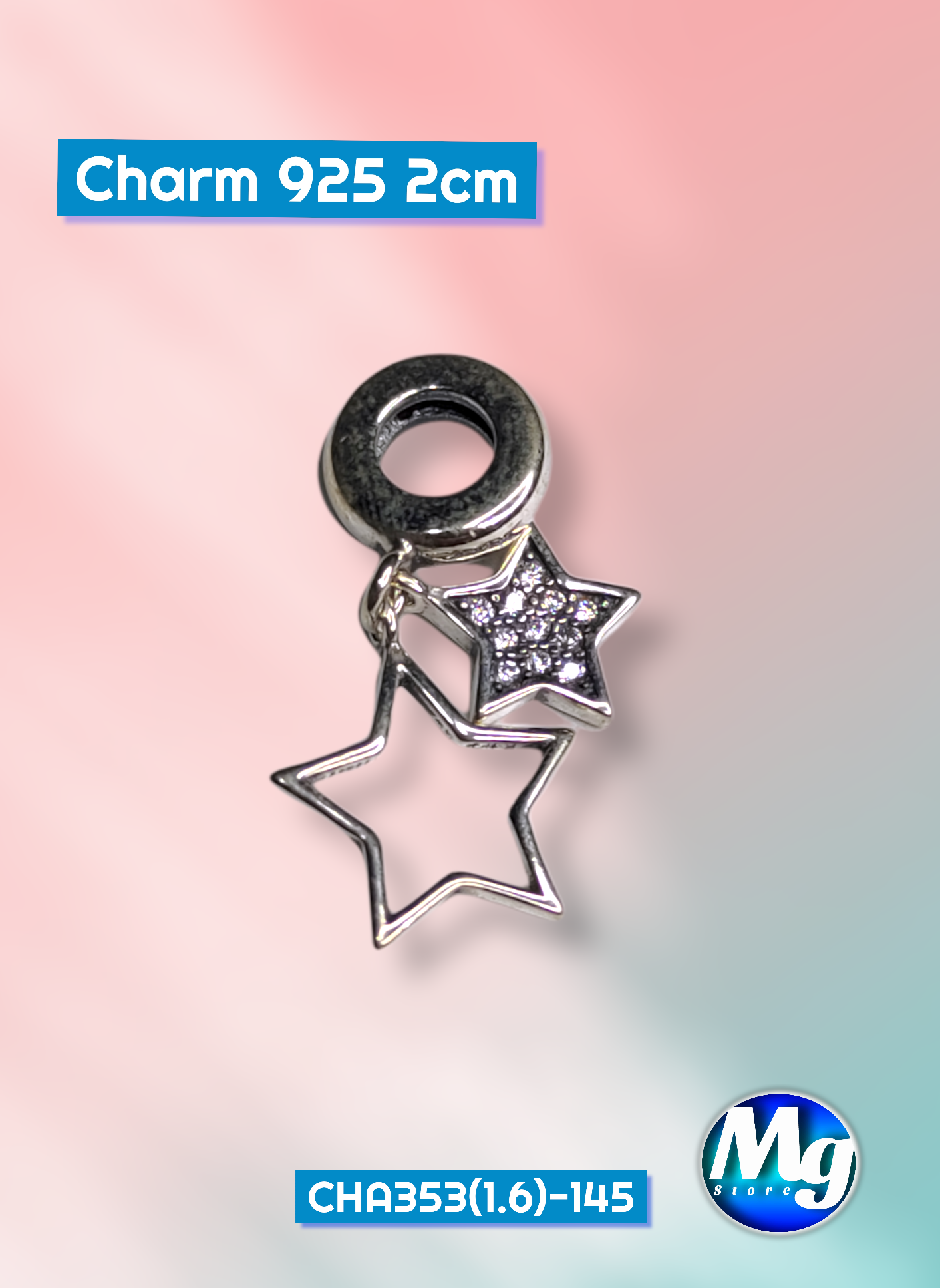 Charm 925 2cm