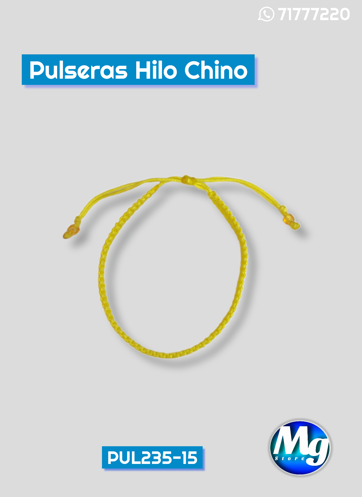 Pulseras Hilo Chino