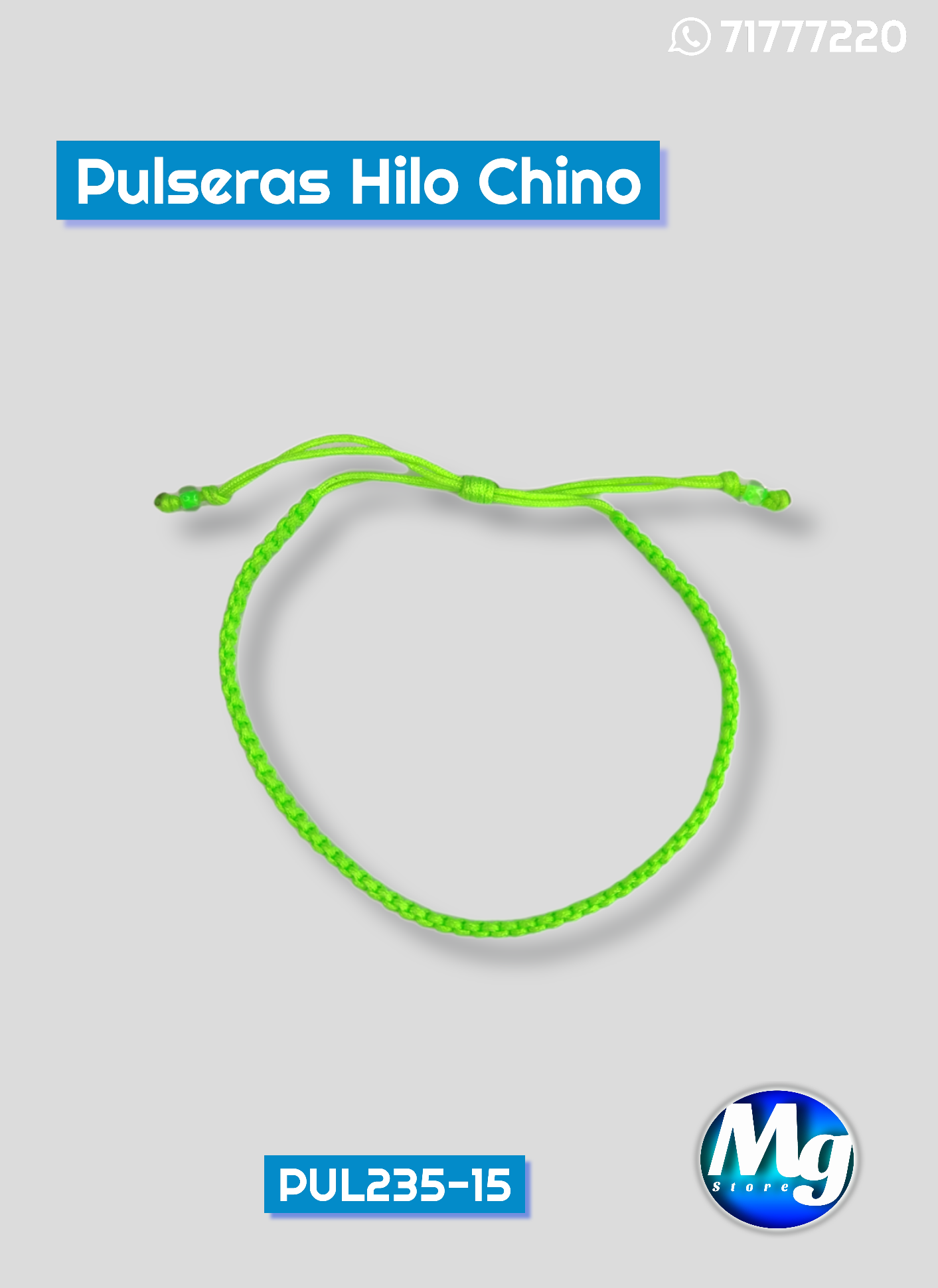 Pulseras Hilo Chino