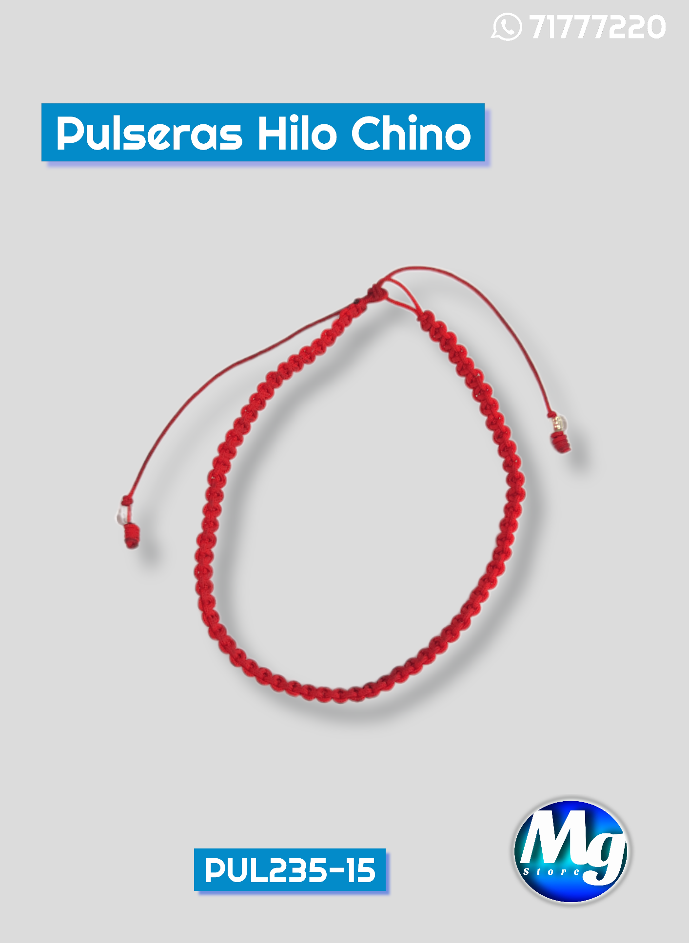 Pulseras Hilo Chino