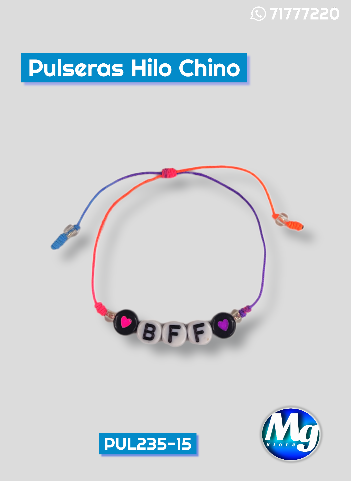 Pulseras Hilo Chino