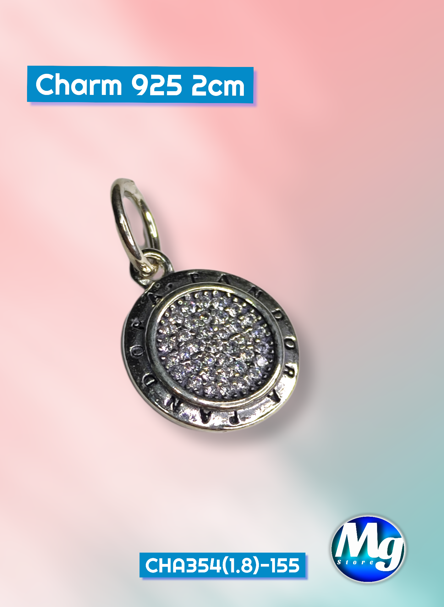 Charm 925 2cm