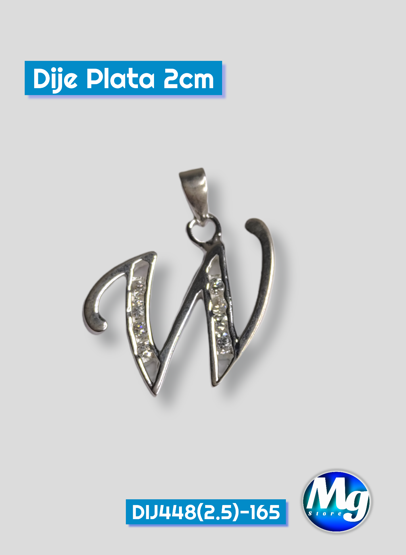 Dije Plata 2cm