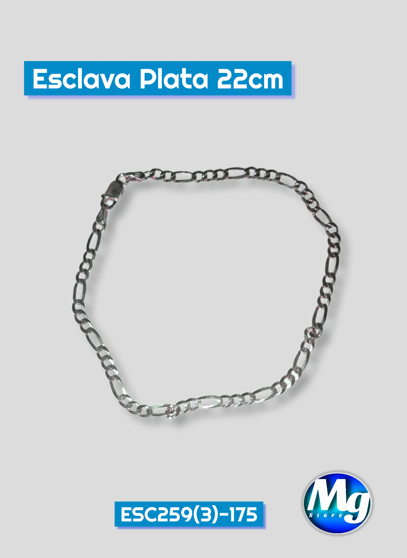 Esclava Plata 22cm