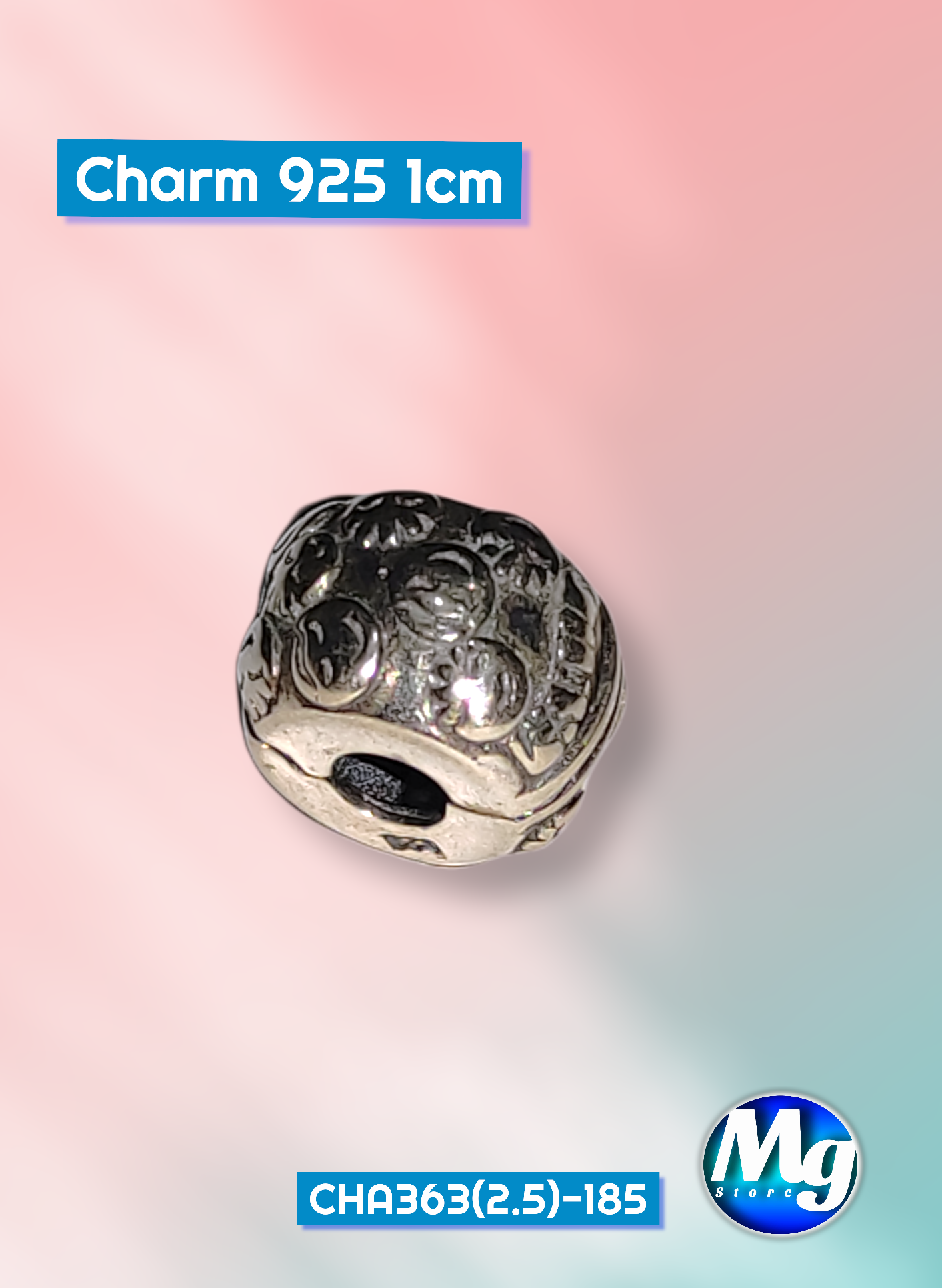 Charm 925 1cm