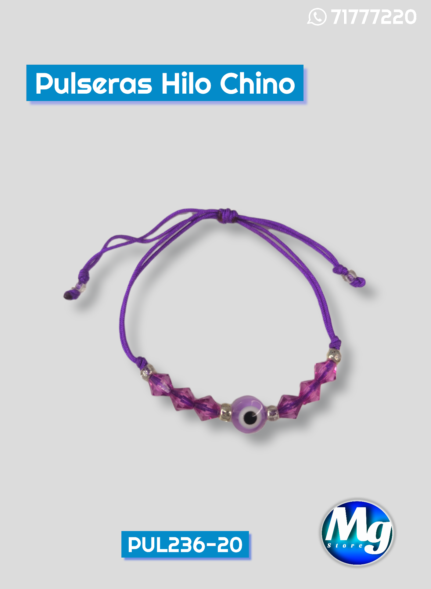 Pulseras Hilo Chino