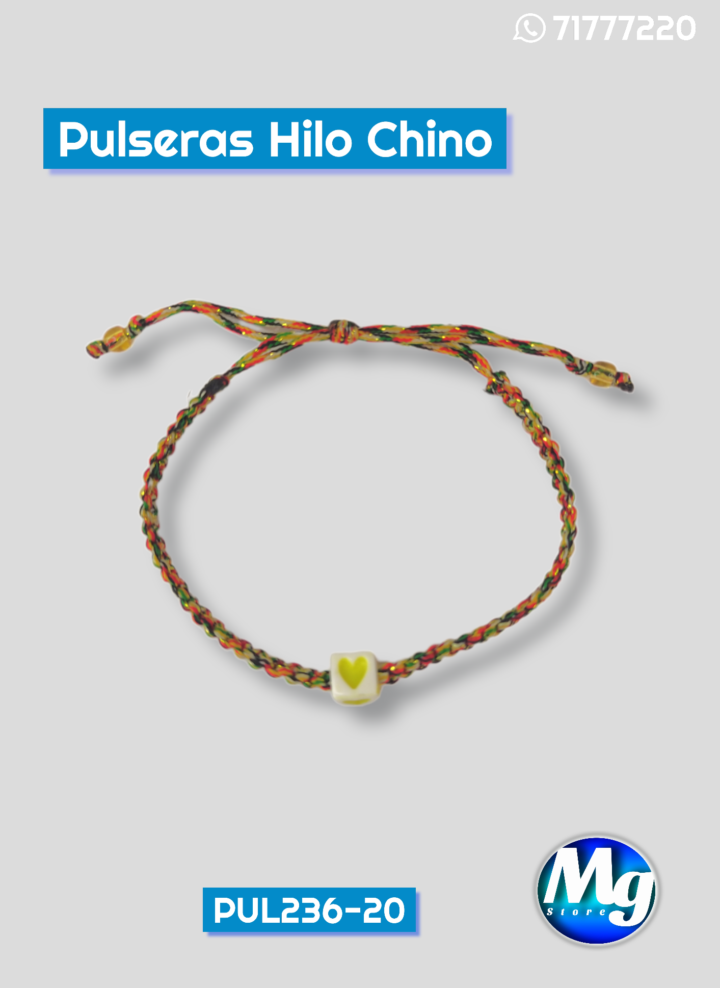 Pulseras Hilo Chino