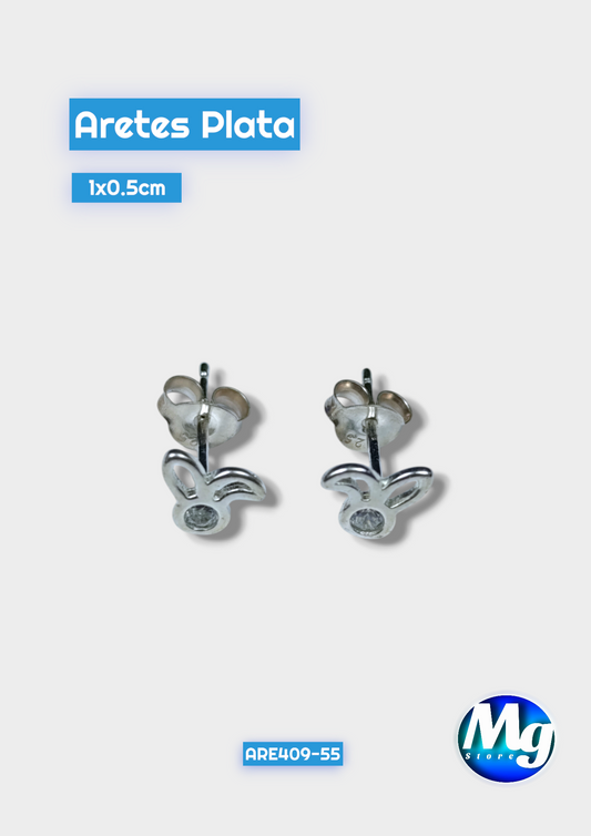 Aretes Plata Conejo Are 409