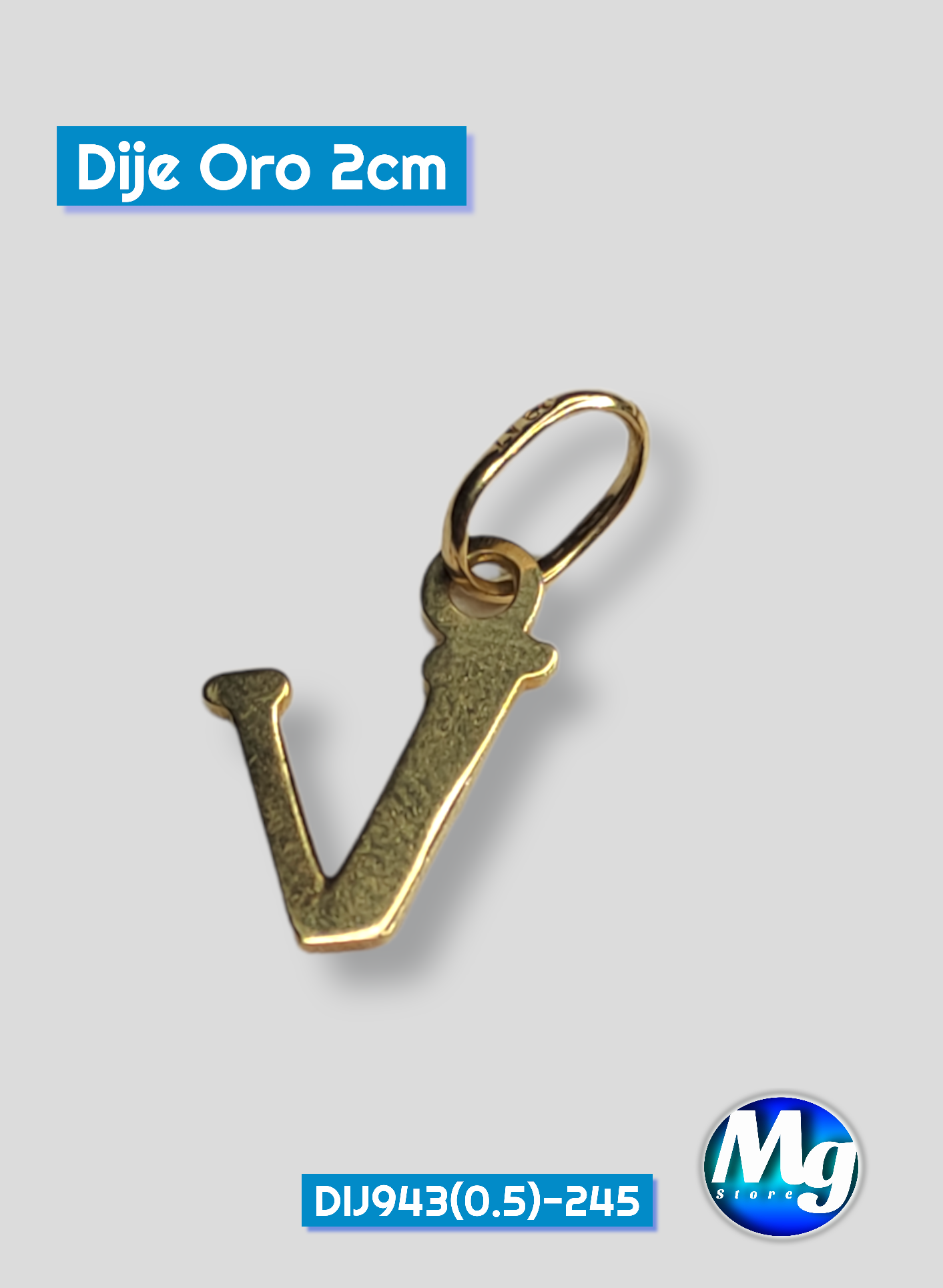 Dije Oro 2cm