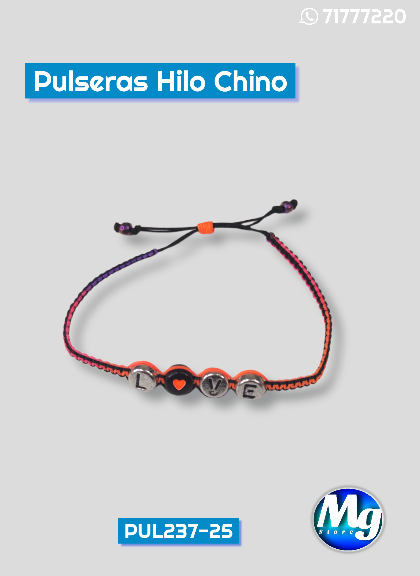 Pulseras Hilo Chino