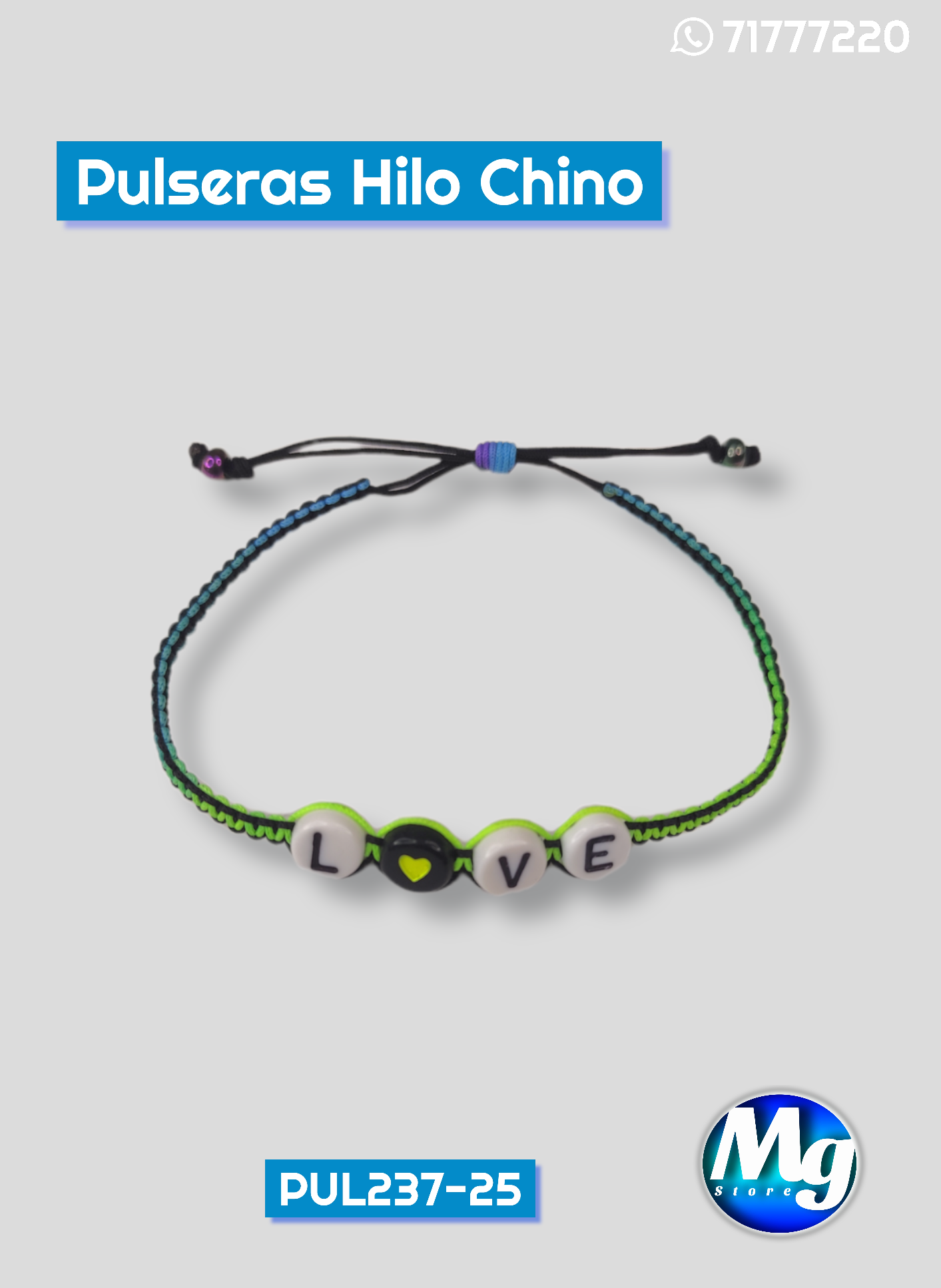 Pulseras Hilo Chino