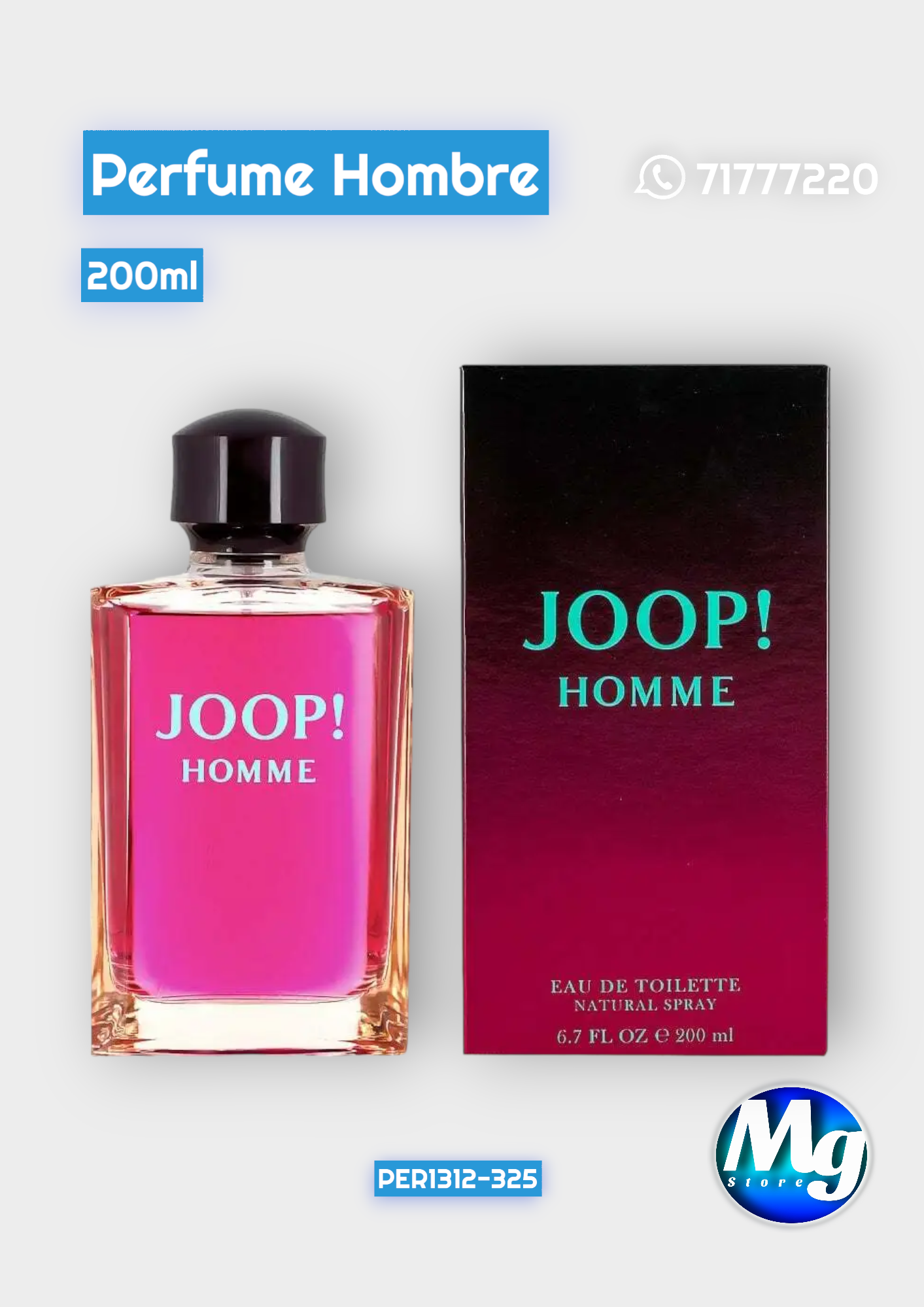 Perfume Joop Homme 200ml Per 1312