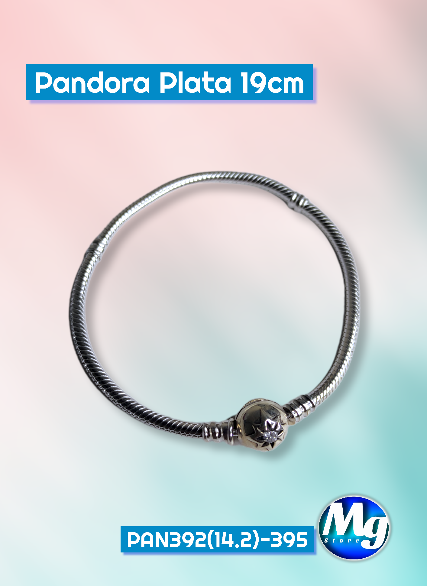 Pandora Plata 19cm