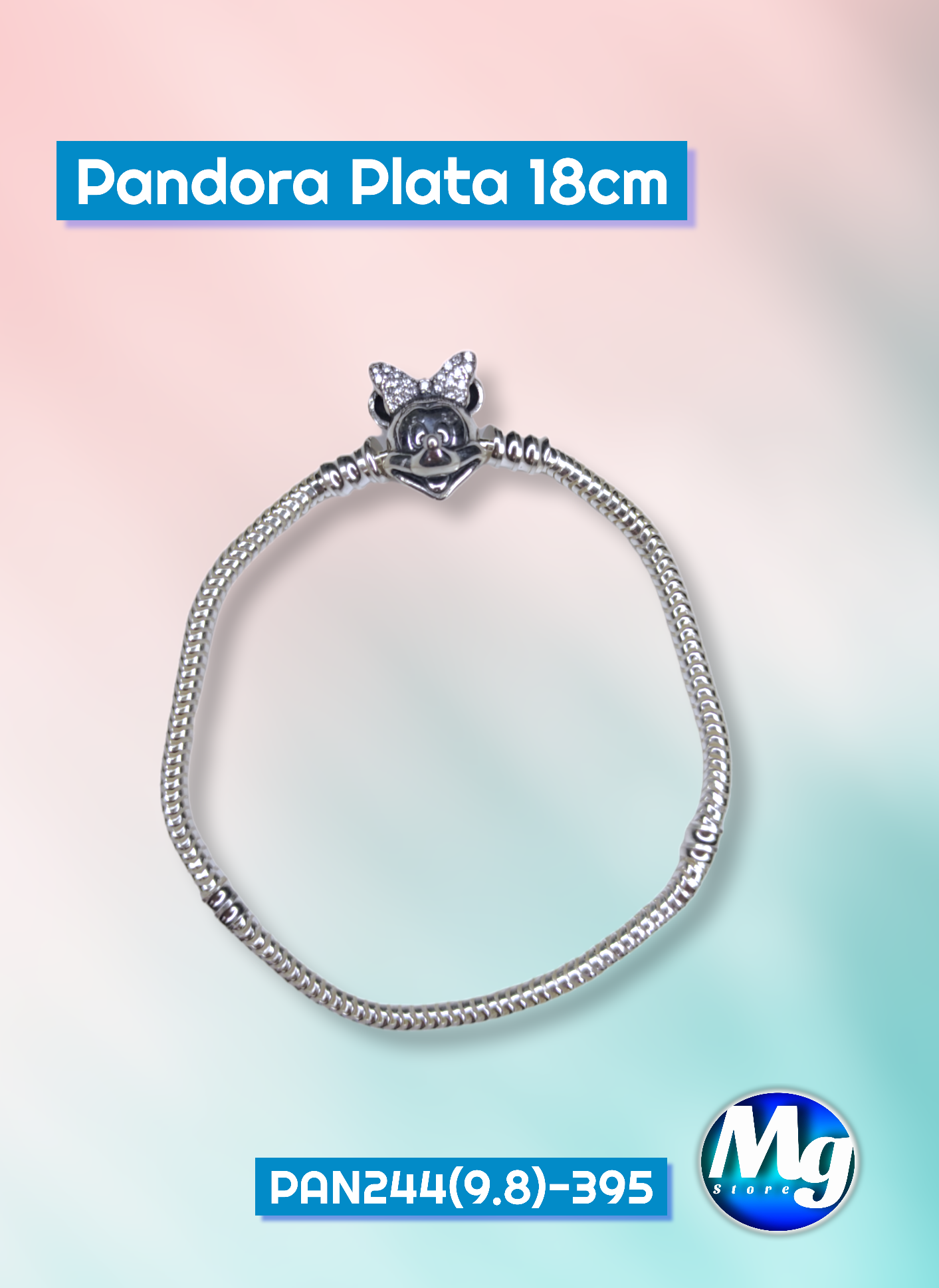 Pandora Plata 18cm