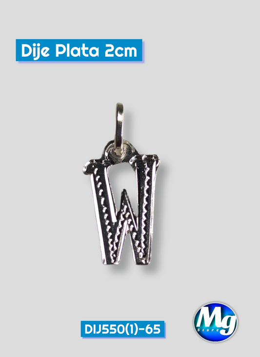 Dije Plata 2cm