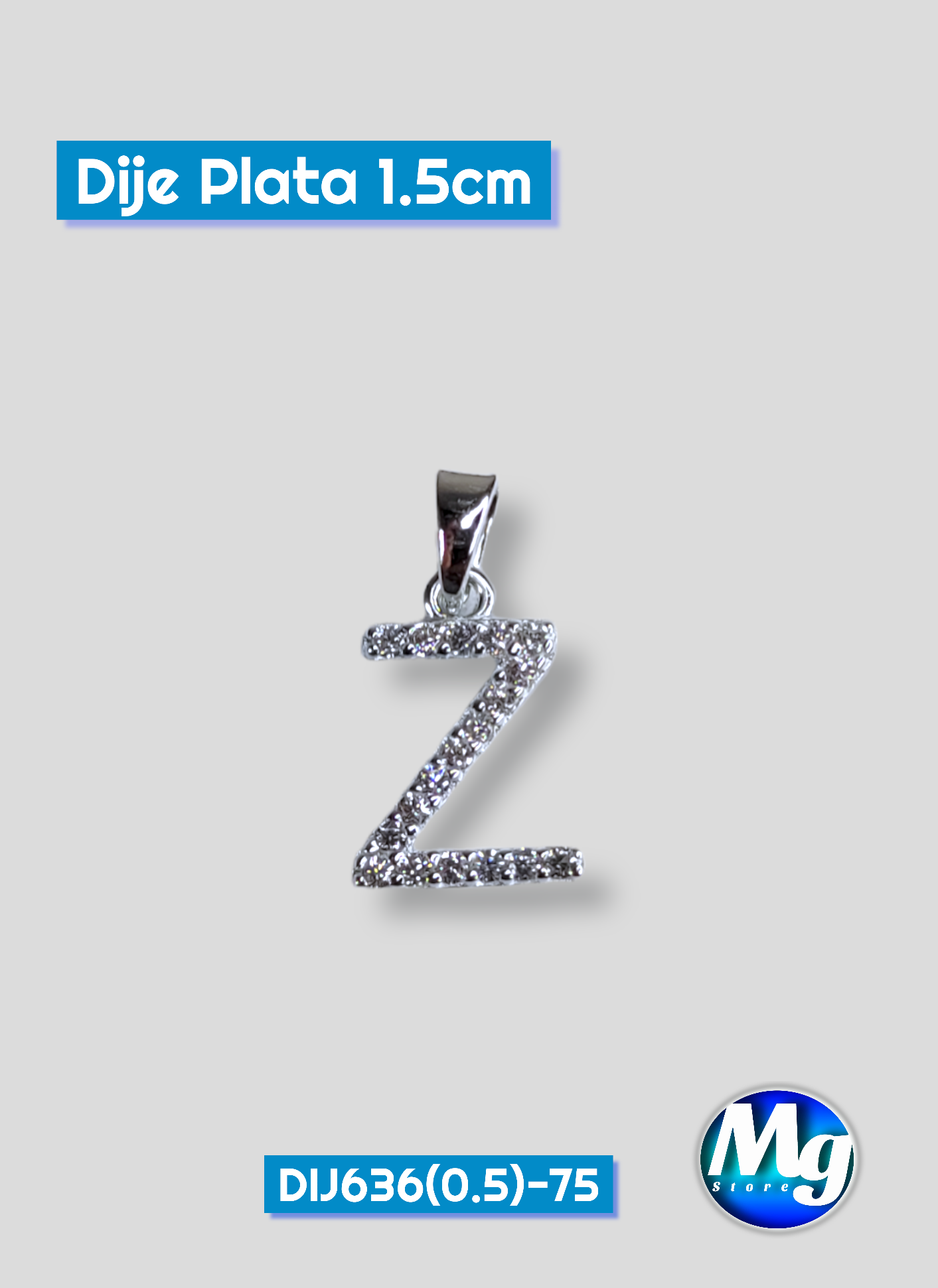 Dije Plata 1.5cm