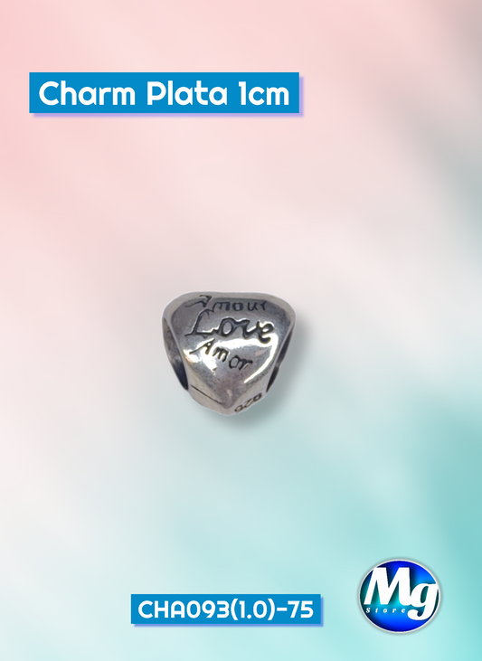 Charm Plata 1cm